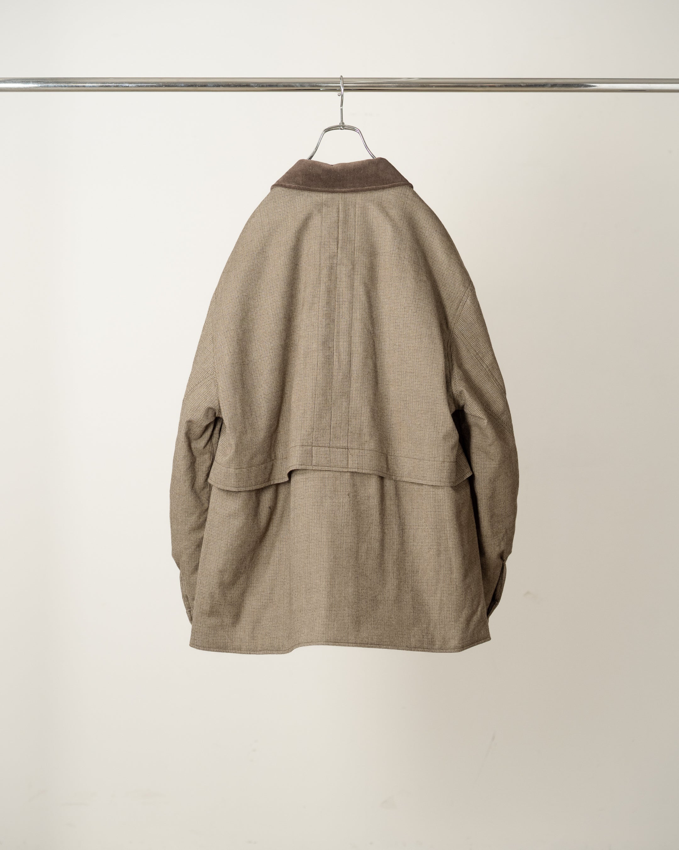 CHECK HALF JACKET(HOUNDSTOOTH) – ANCELLM