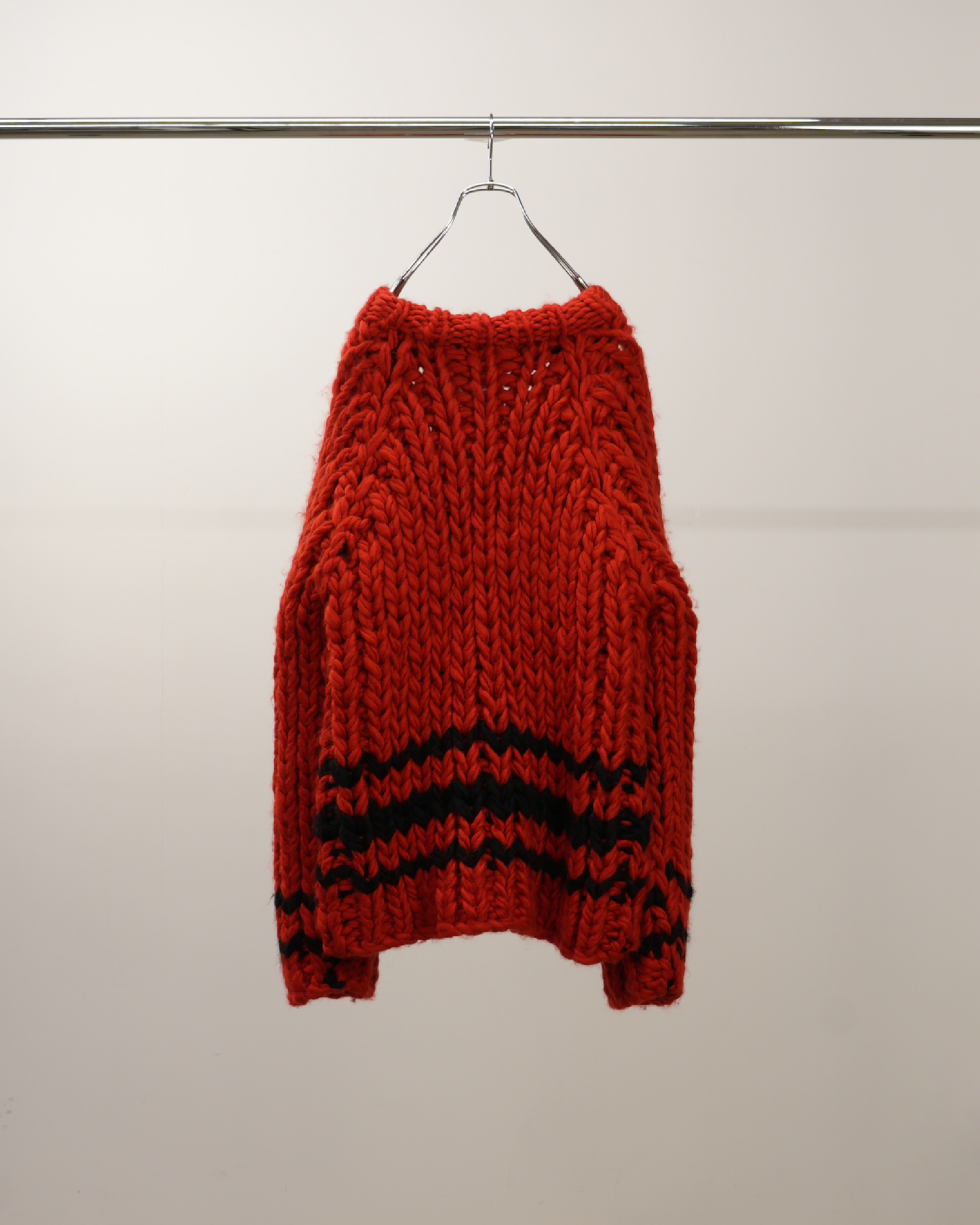 CHUNKY KNIT(RED)