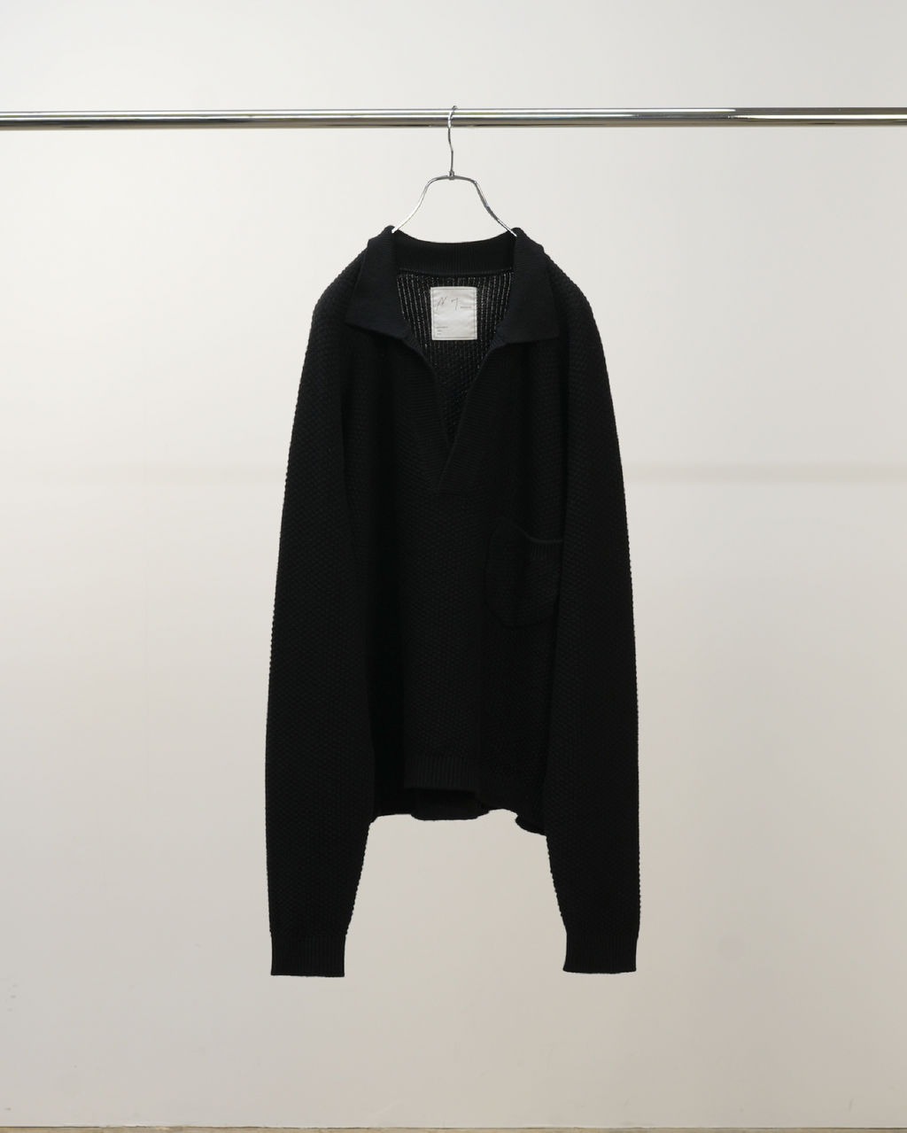 SKIPPER KNIT(BLACK) – ANCELLM SKIPPER KNIT(BLACK) – ANCELLM