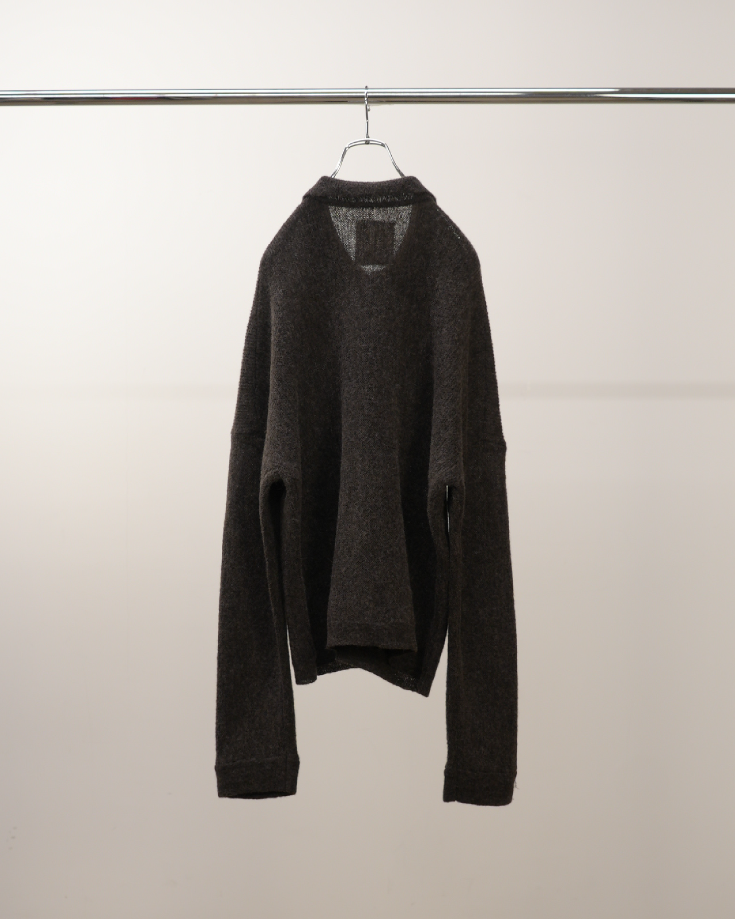 新品！ANCELLM KIMONO KNIT SHIRT BROWN 2 KIMONO KNIT SHIRT(BROWN) – ANCELLM