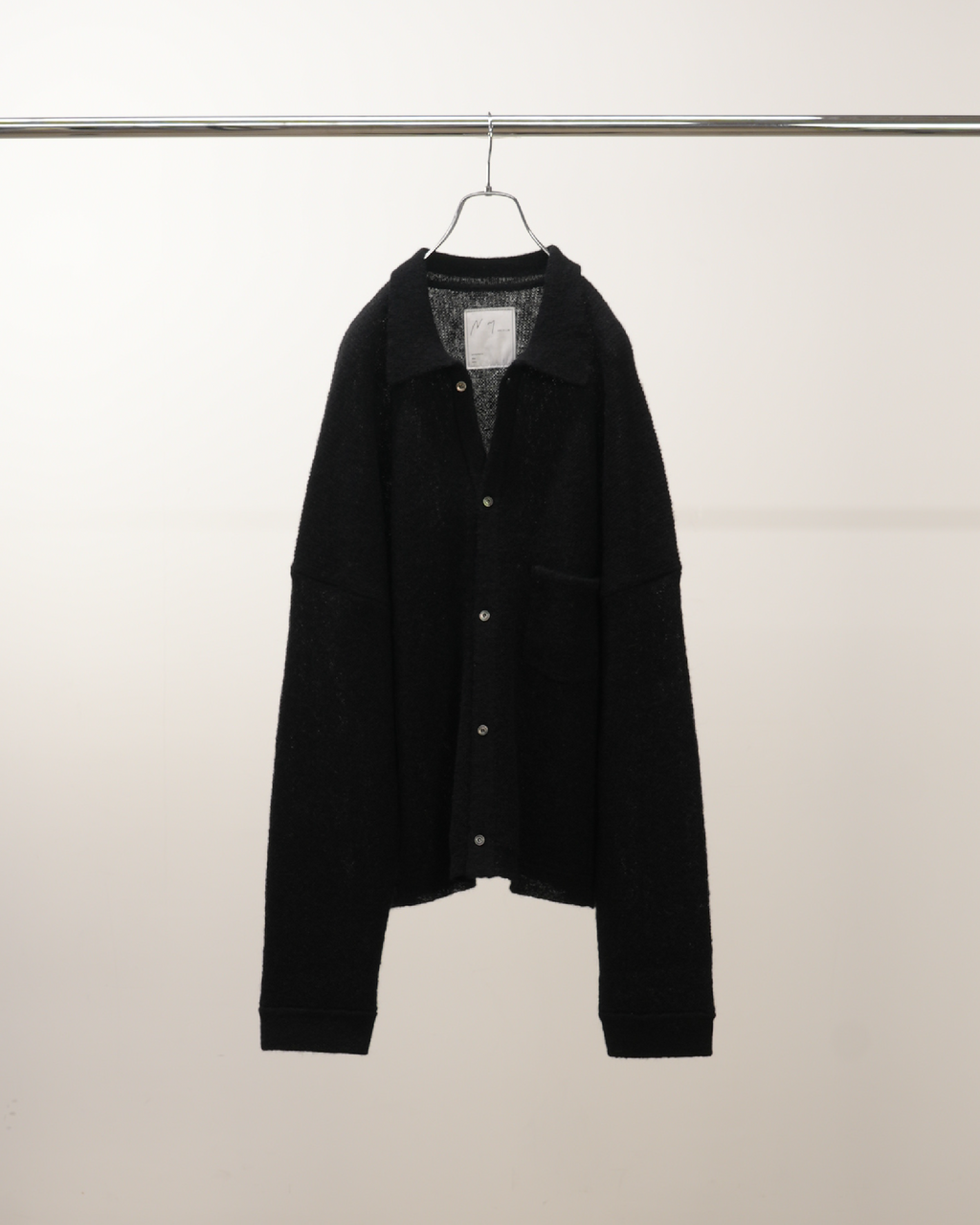 KIMONO KNIT SHIRT(BLACK) – ANCELLM KIMONO KNIT SHIRT(BLACK) – ANCELLM