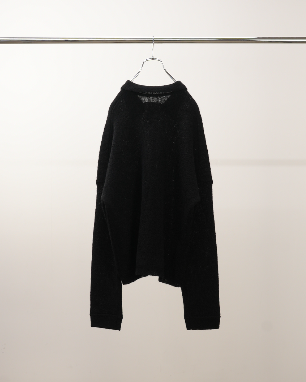 KIMONO KNIT SHIRT(BLACK) – ANCELLM KIMONO KNIT SHIRT(BLACK) – ANCELLM