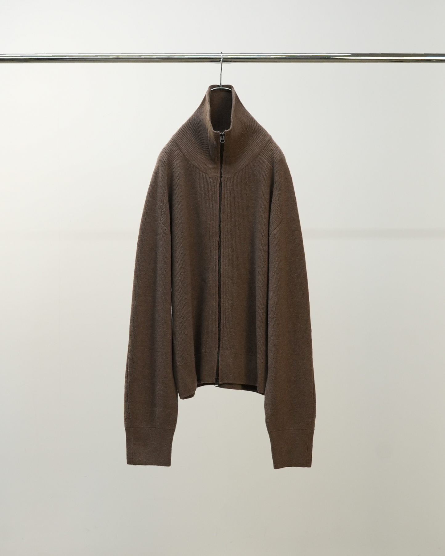 C/W DRIVERS KNIT(BROWN)