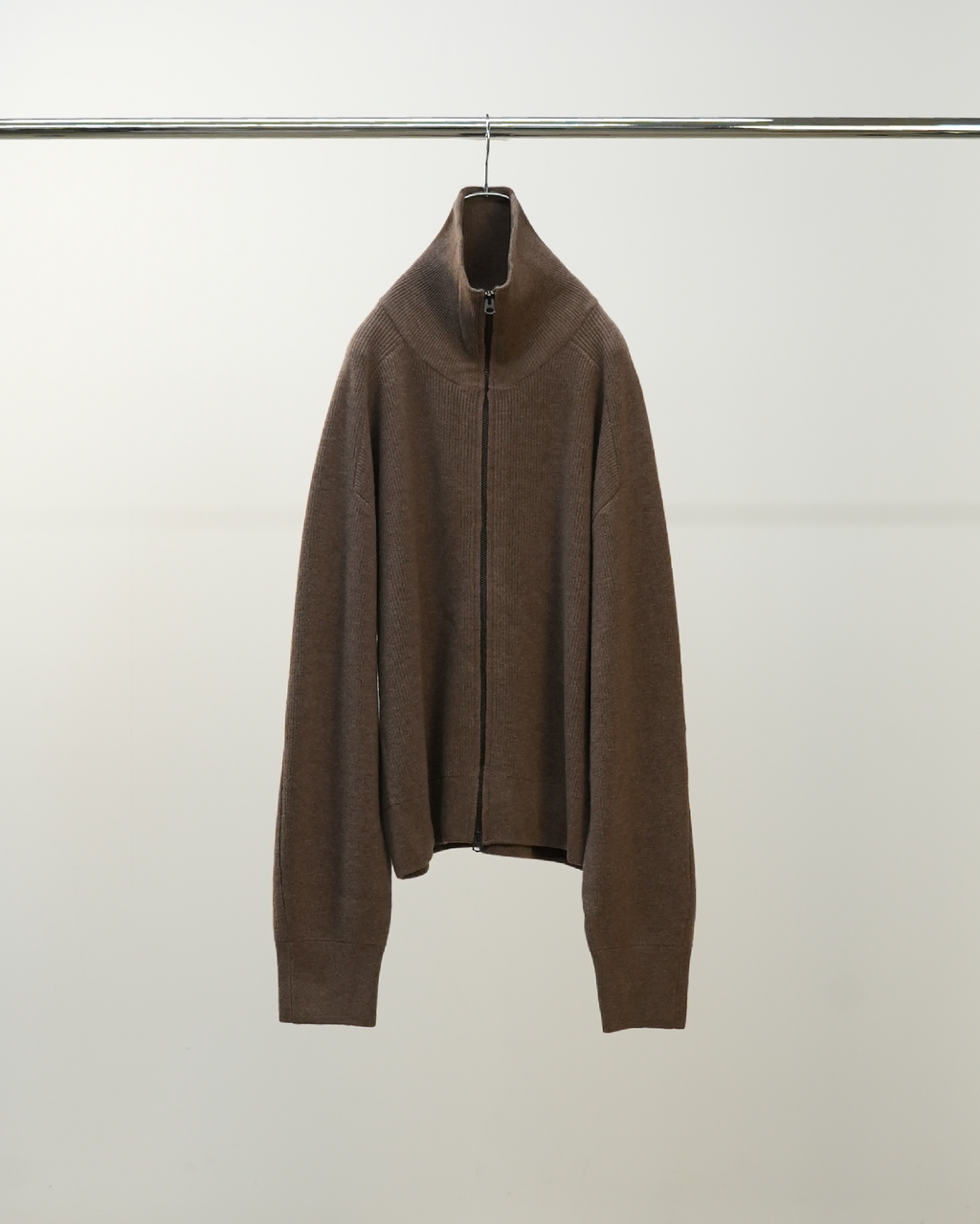 C/W DRIVERS KNIT(BROWN)