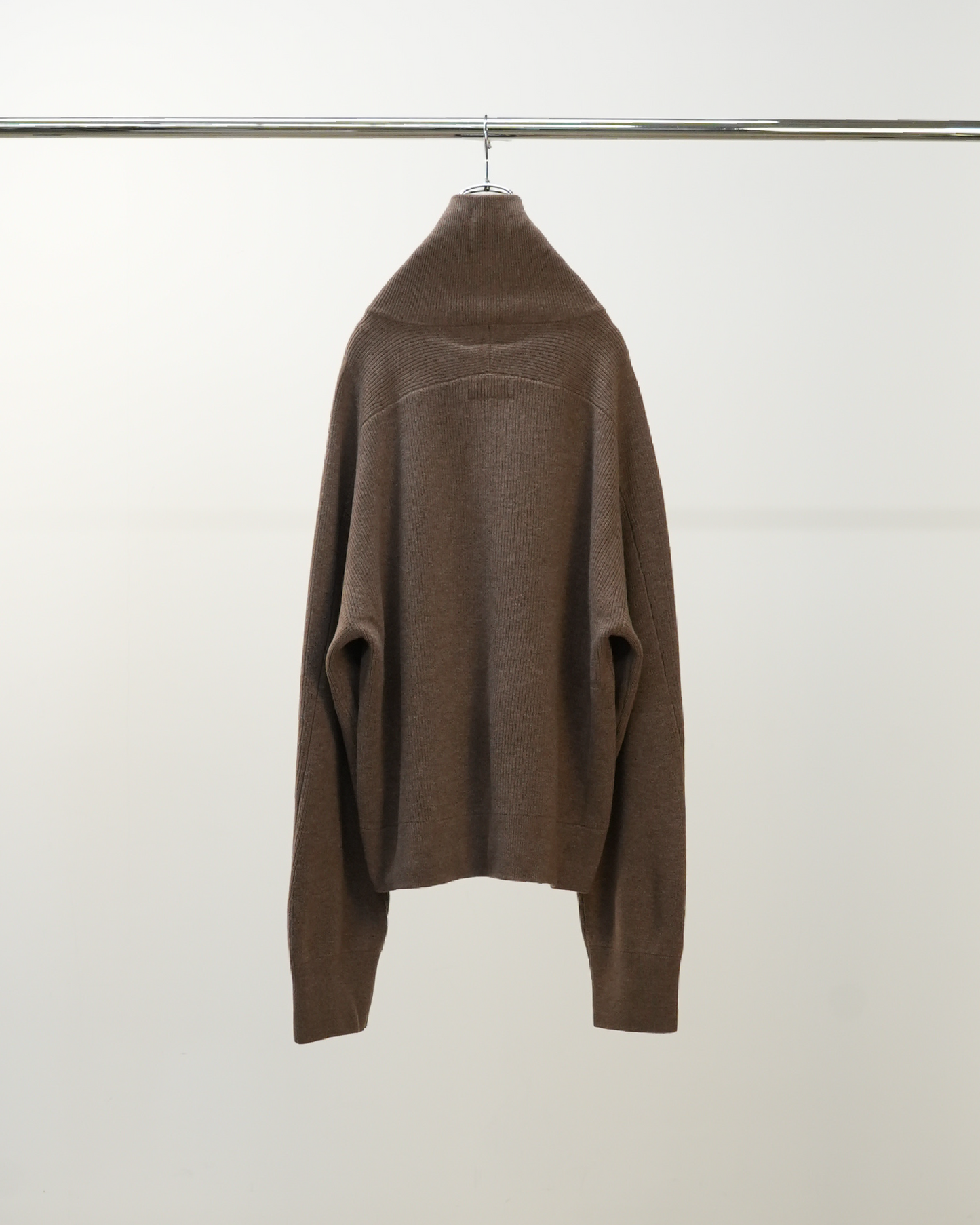 C/W DRIVERS KNIT(BROWN)