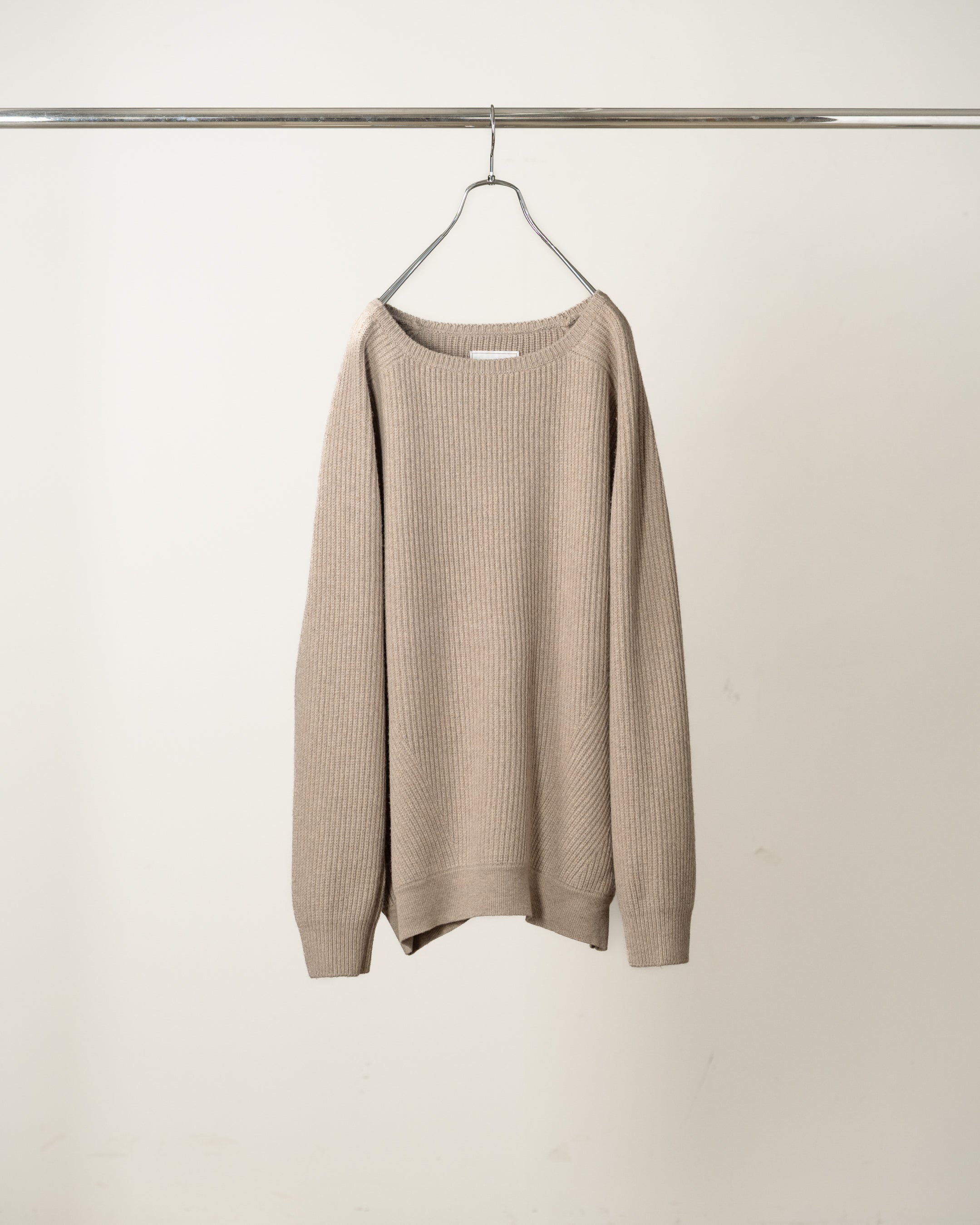 TUCK IN KNIT(BEIGE) – ANCELLM