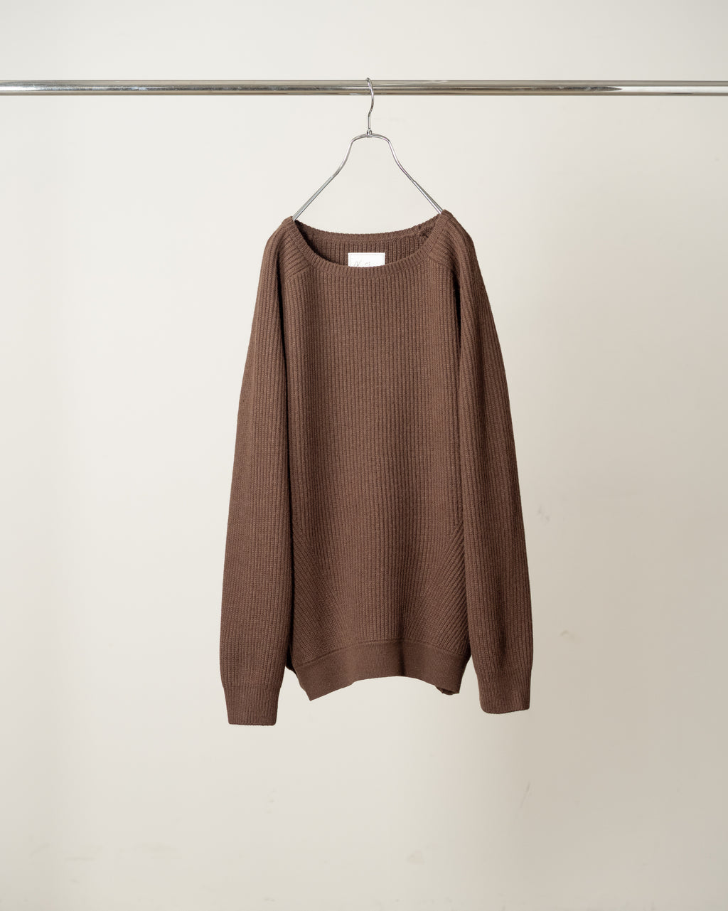 TUCK IN KNIT(BROWN)