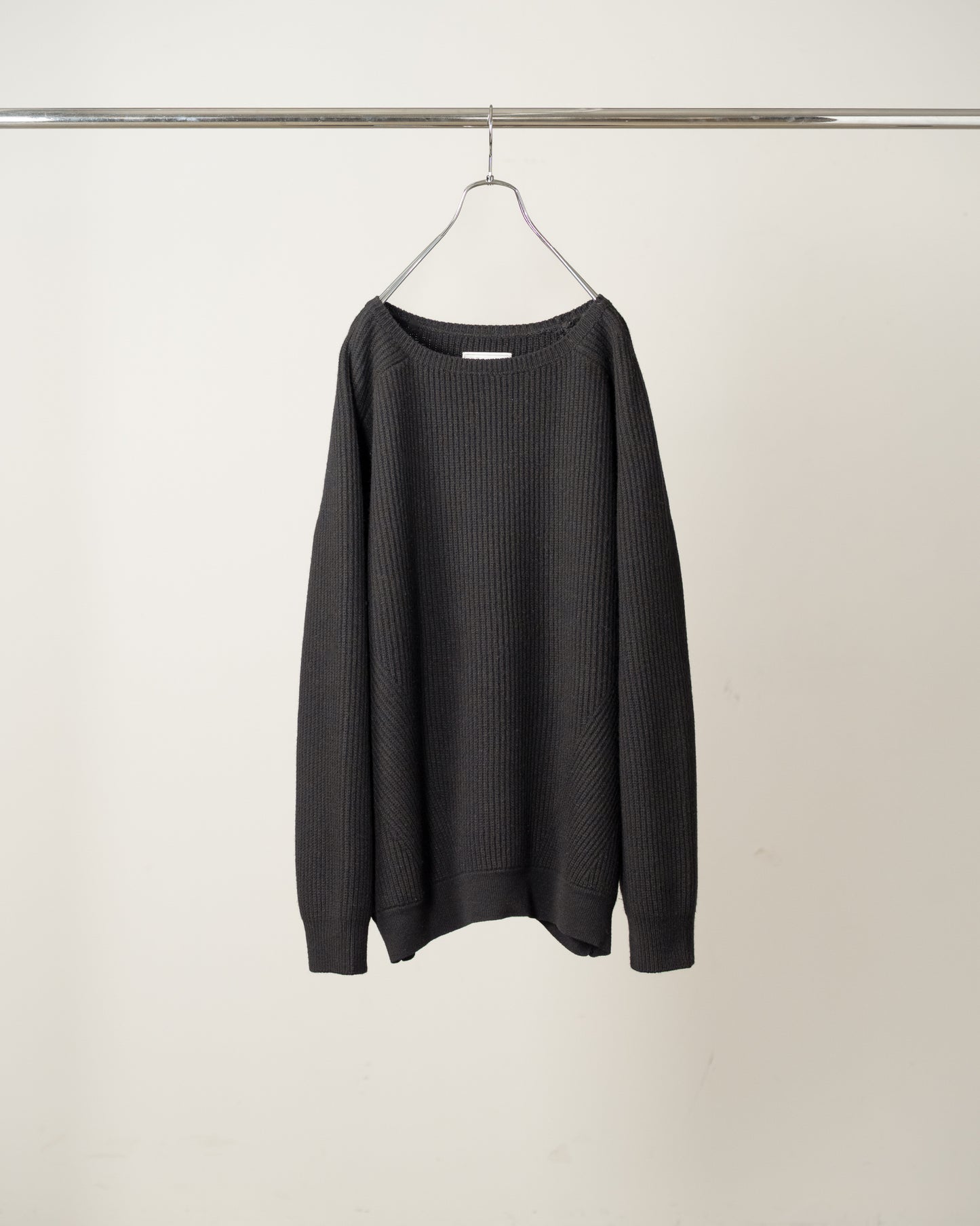 TUCK IN KNIT(BLACK)