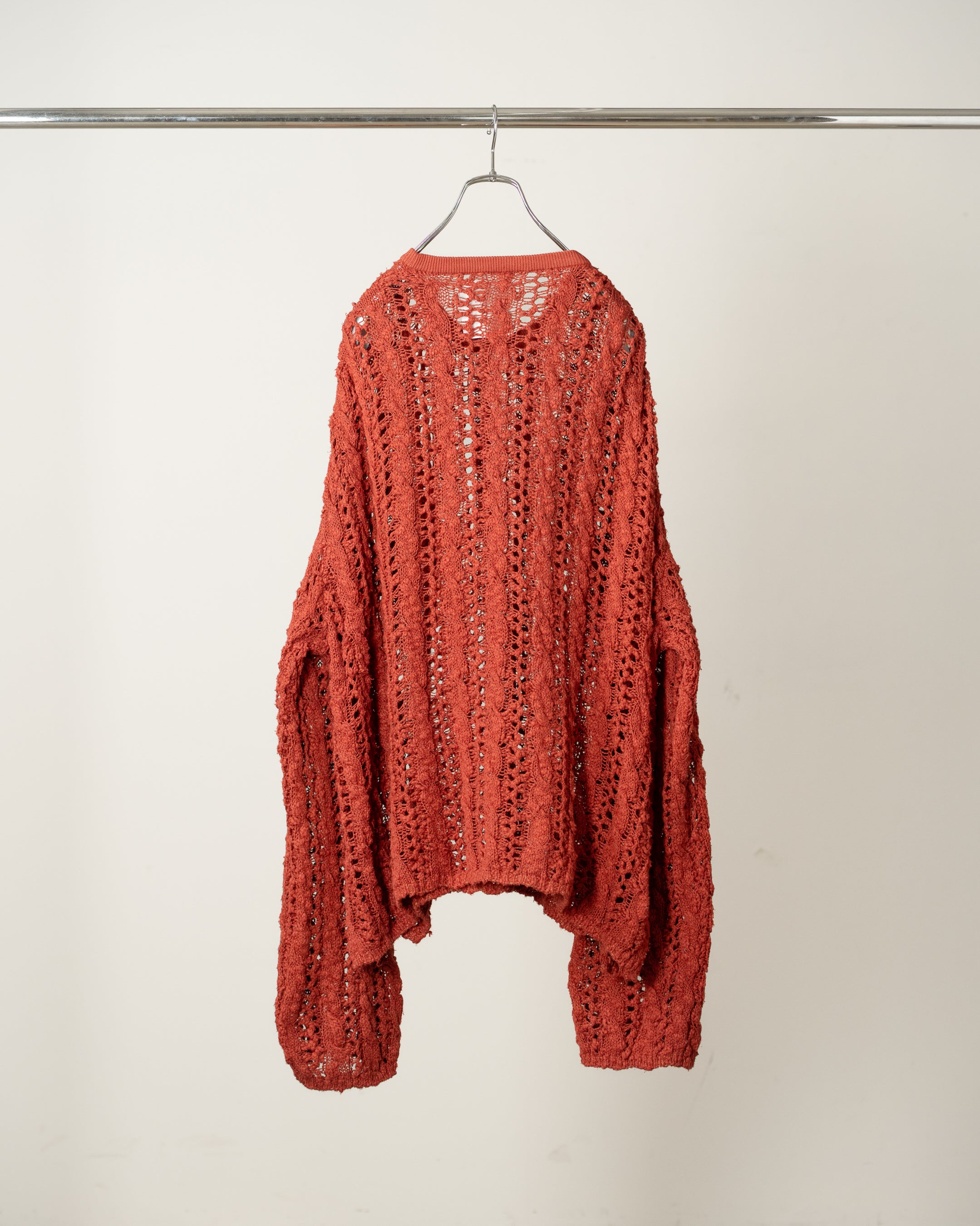 MESH KNIT(BRICK) – ANCELLM
