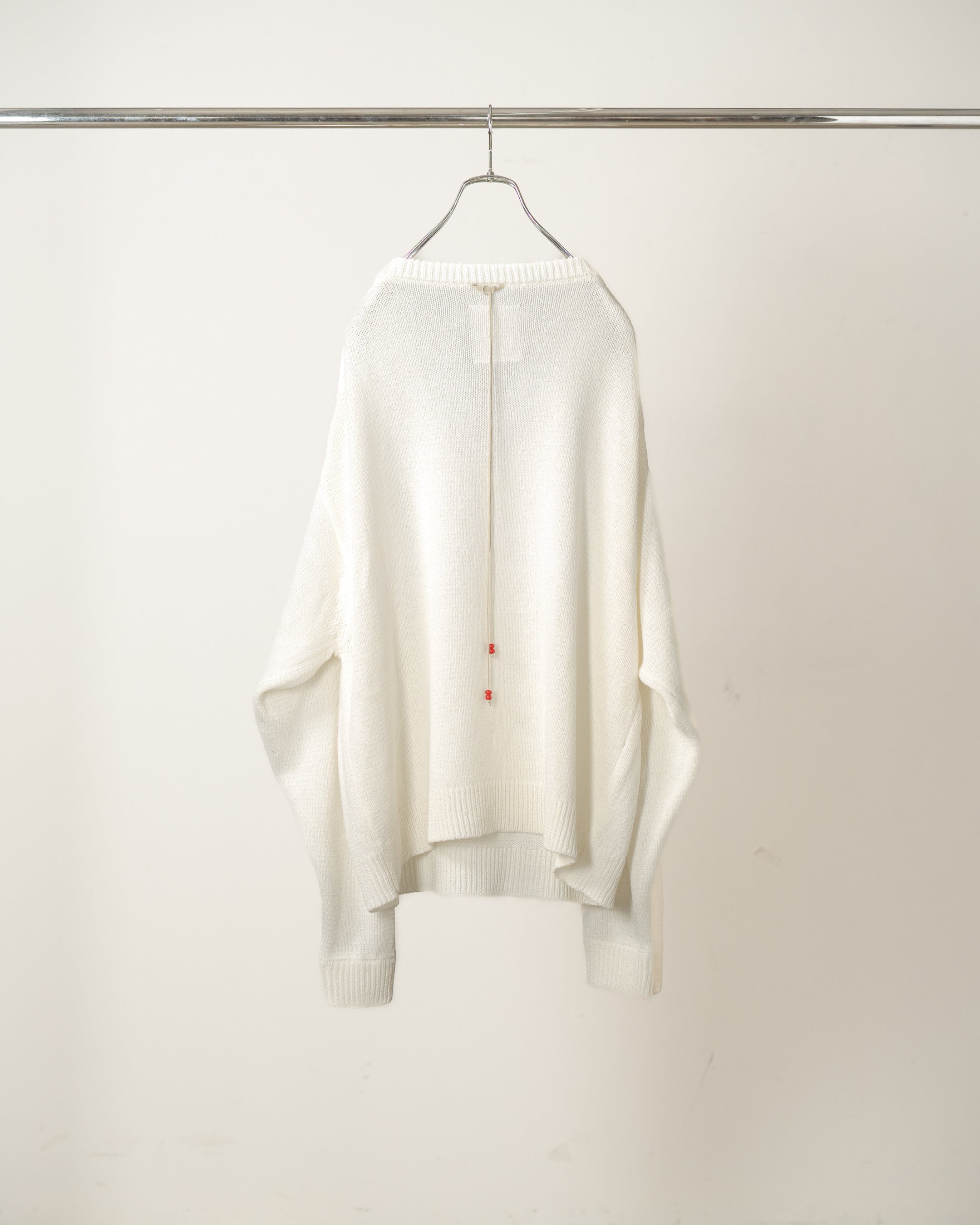 UV NECK KNIT(WHITE) – ANCELLM