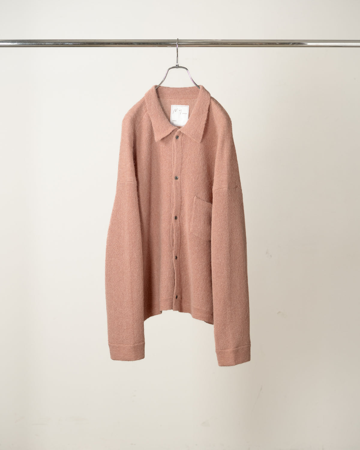 KNIT SHIRT(PINK)