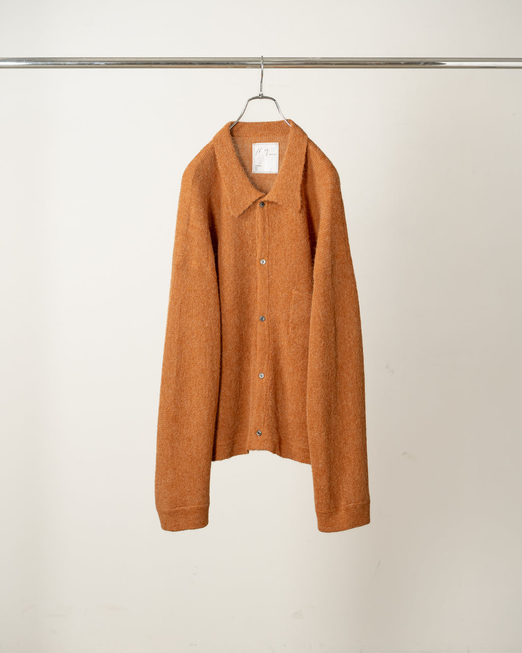 KNIT SHIRT(CAMEL)