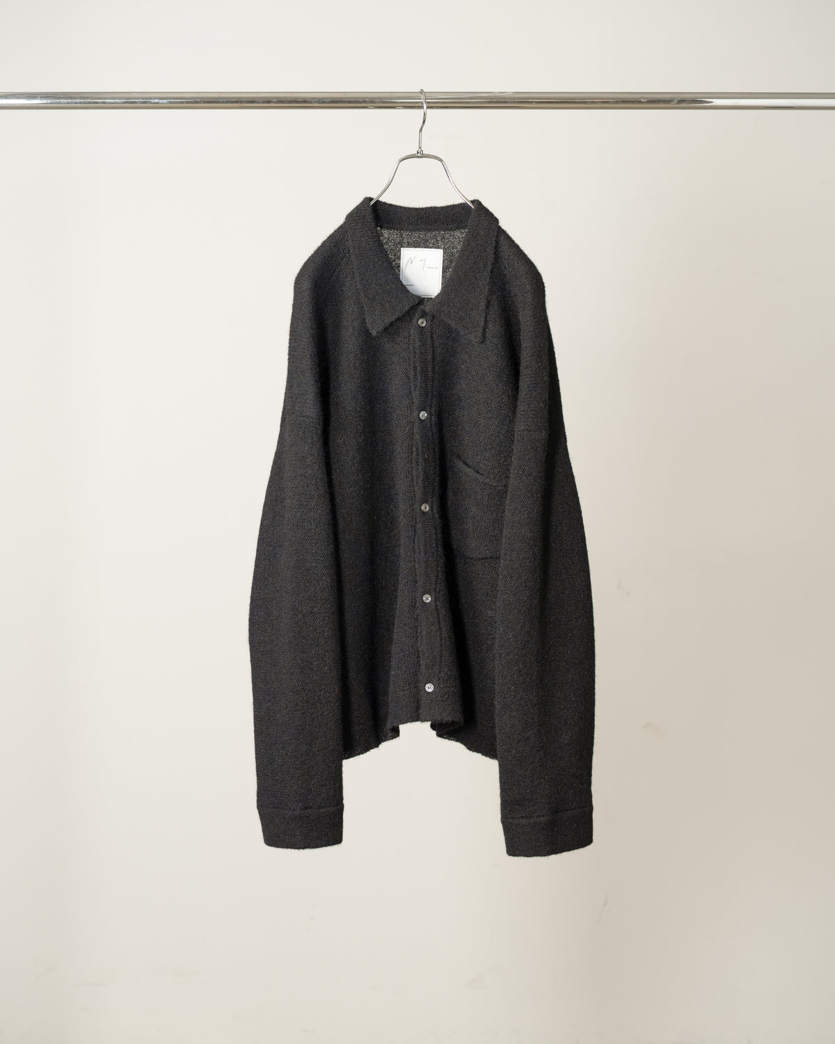 KNIT SHIRT(BLACK)