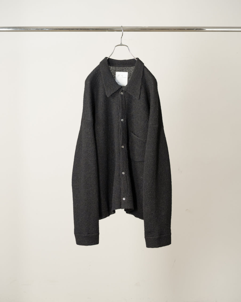 KNIT SHIRT(BLACK)
