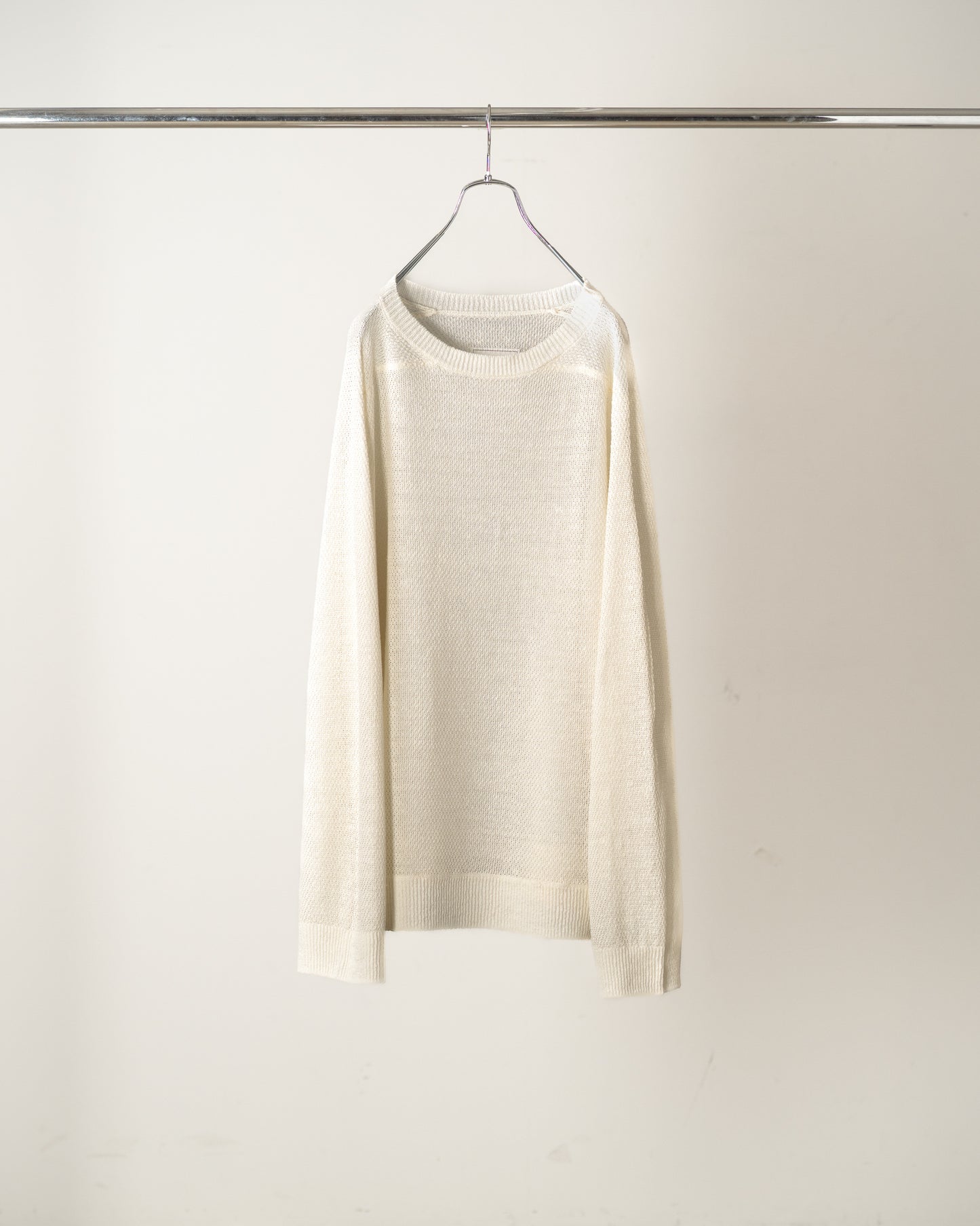 LINEN TUCK IN KNIT(IVORY)