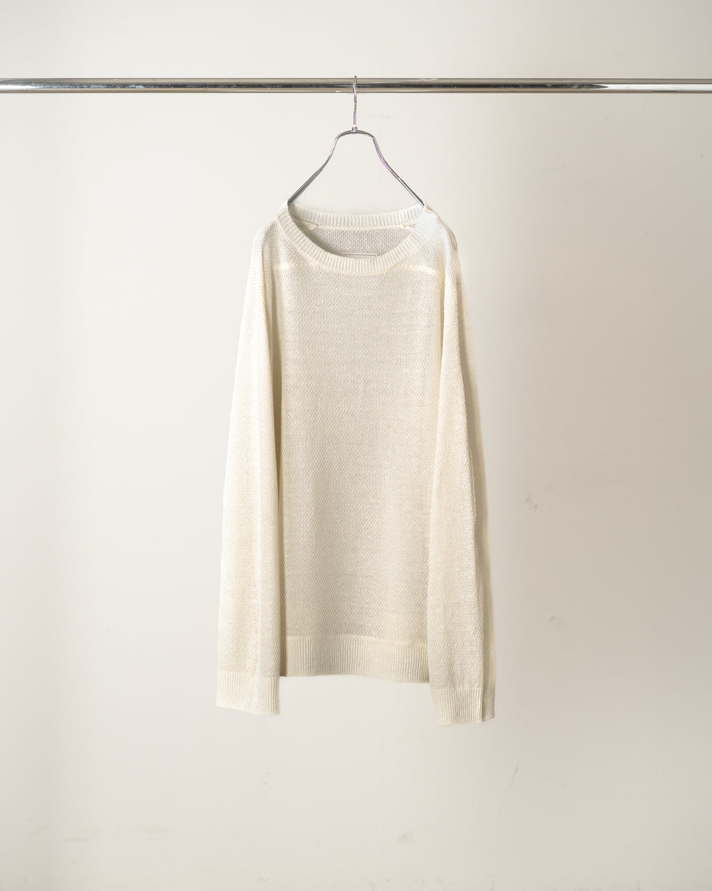 LINEN TUCK IN KNIT(IVORY)