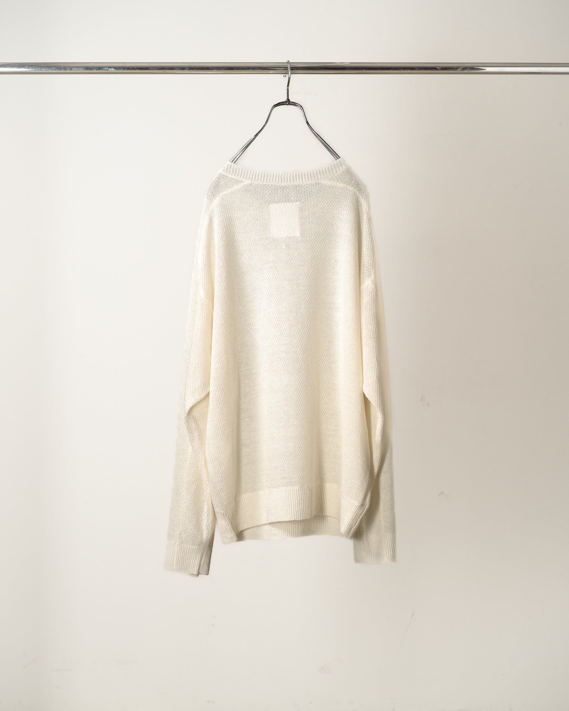 LINEN TUCK IN KNIT(IVORY) – ANCELLM