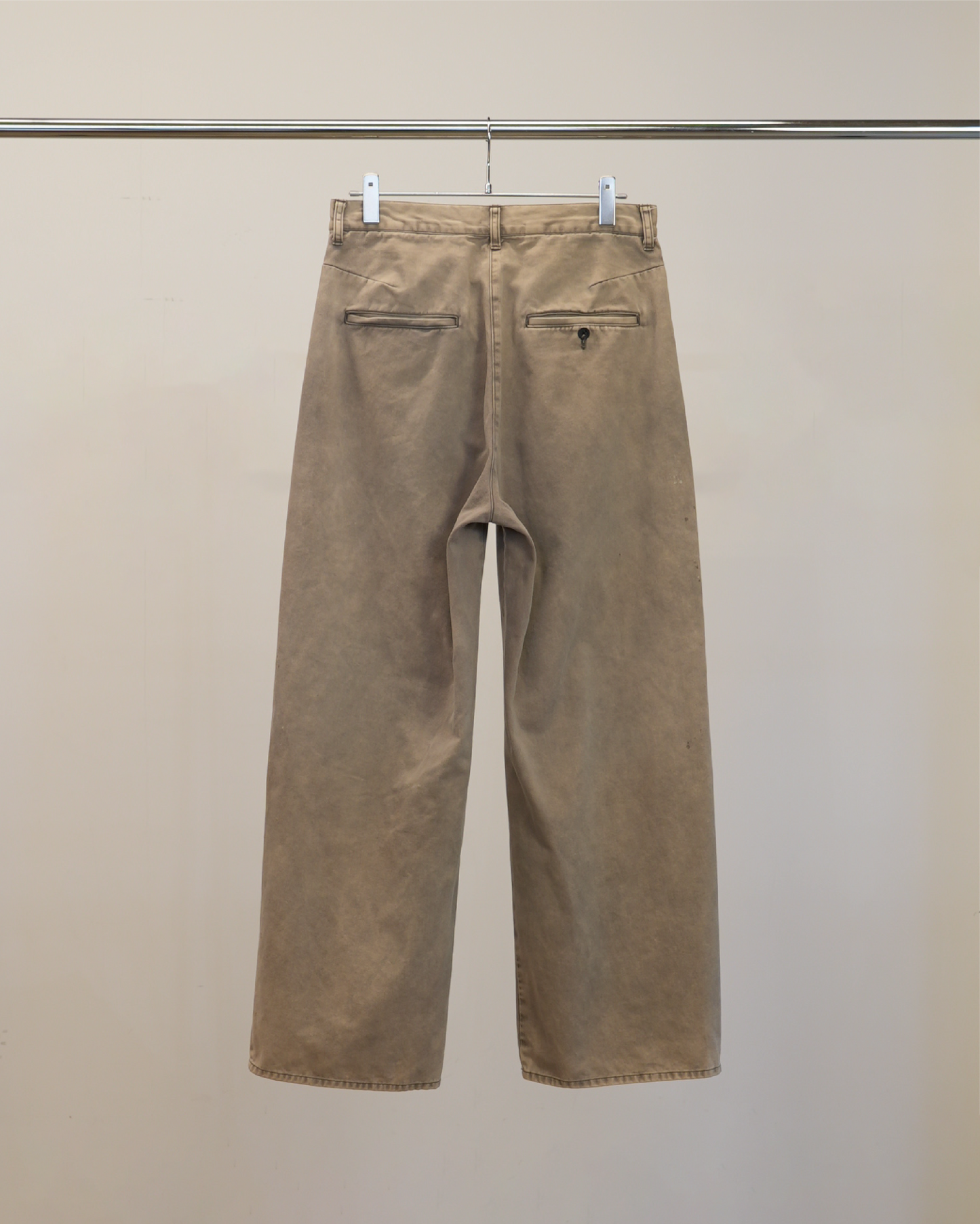パンツ ancellm CHINO WIDE SLACKS 2 ASH CHINO WIDE SLACKS(ASH) – ANCELLM
