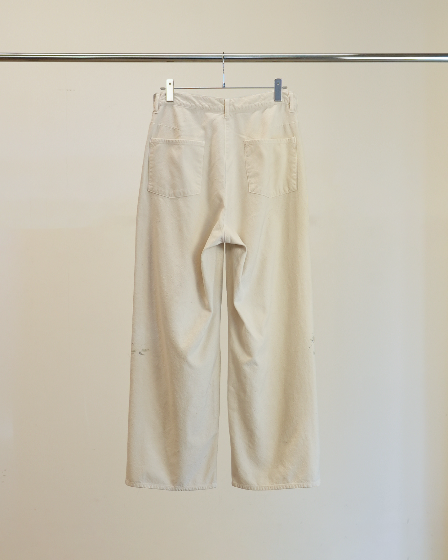 C/R DUCK DOUBLEKNEE PANTS(WHITE)