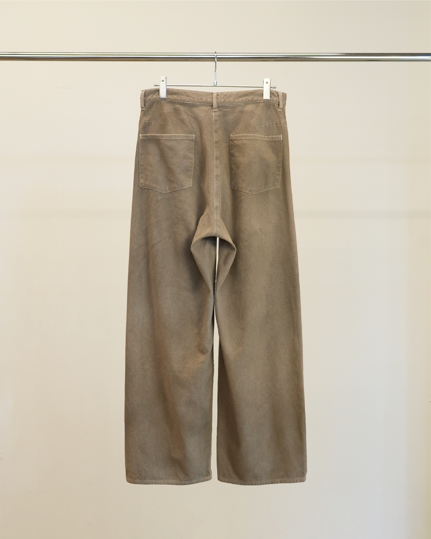 C/R DUCK DOUBLEKNEE PANTS(GREIGE)