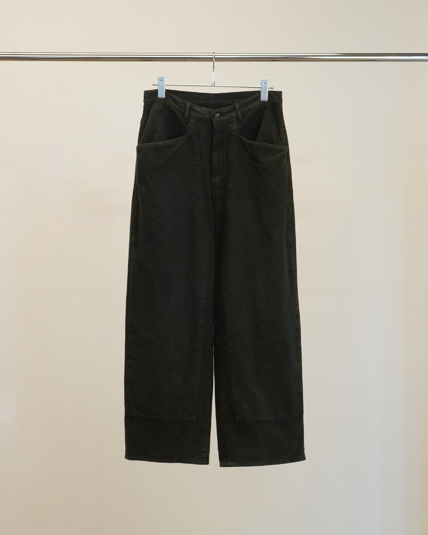 C/R DUCK DOUBLEKNEE PANTS(BLACK)