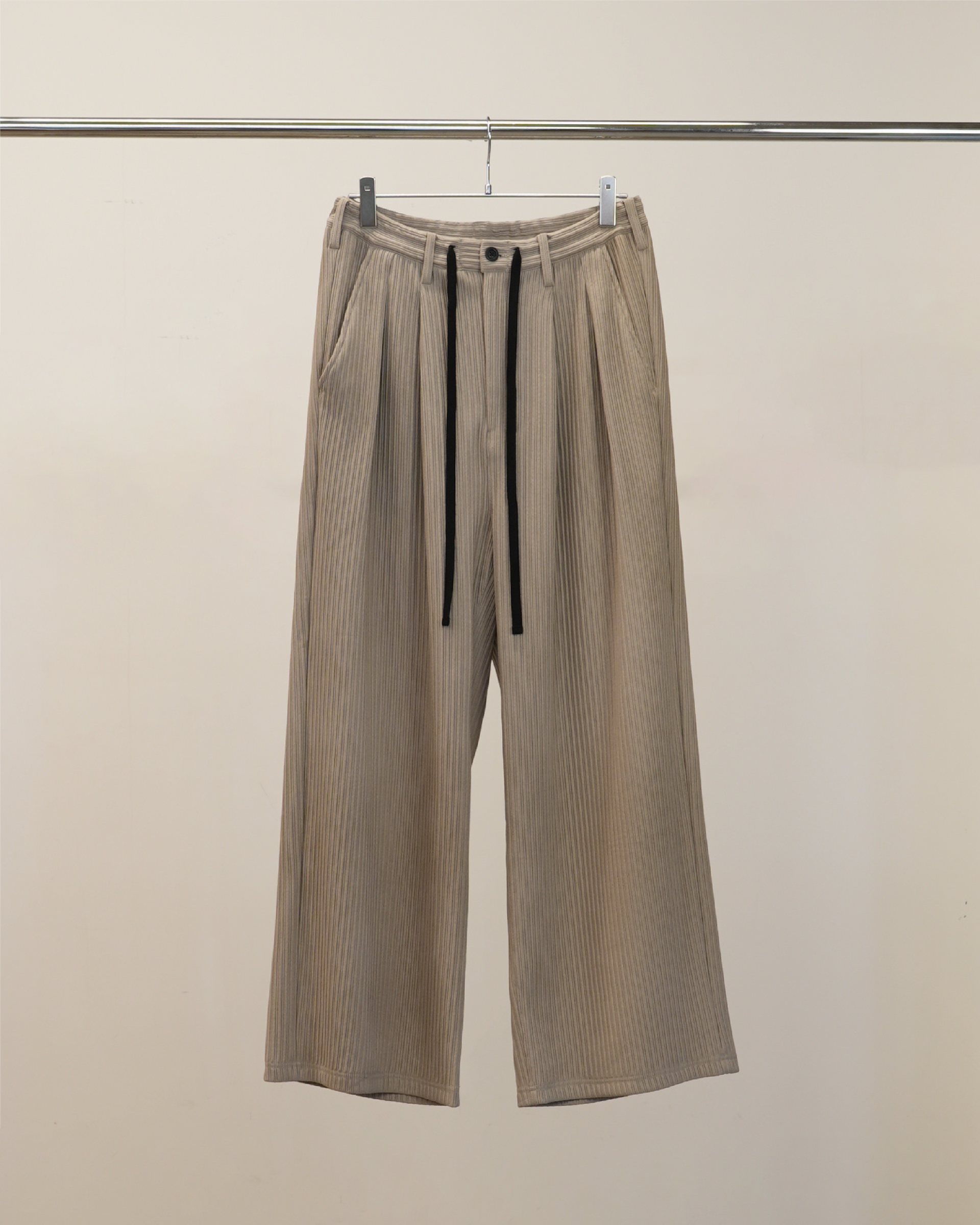 WIDE EASY PANTS(GREIGE) – ANCELLM