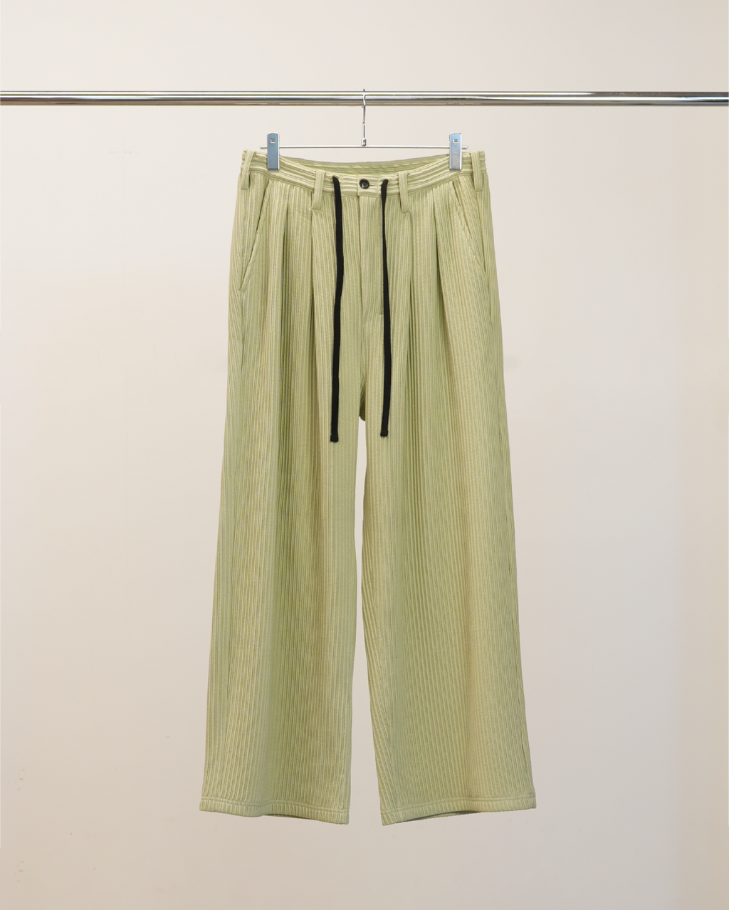 WIDE EASY PANTS(WASABI) – ANCELLM WIDE EASY PANTS(WASABI) – ANCELLM