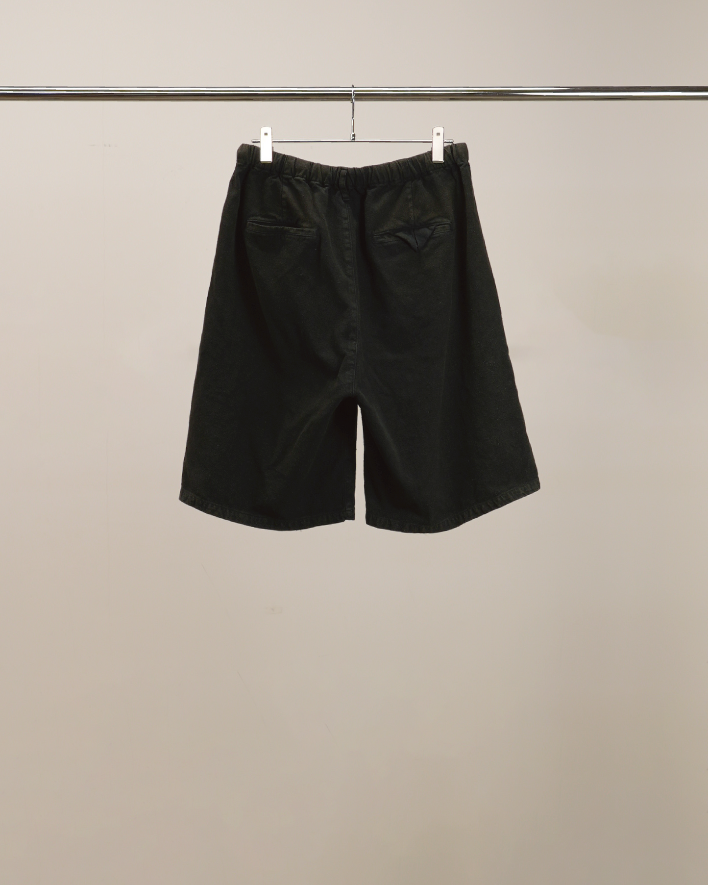 C/R DUCK SHORT PANTS(BLACK)