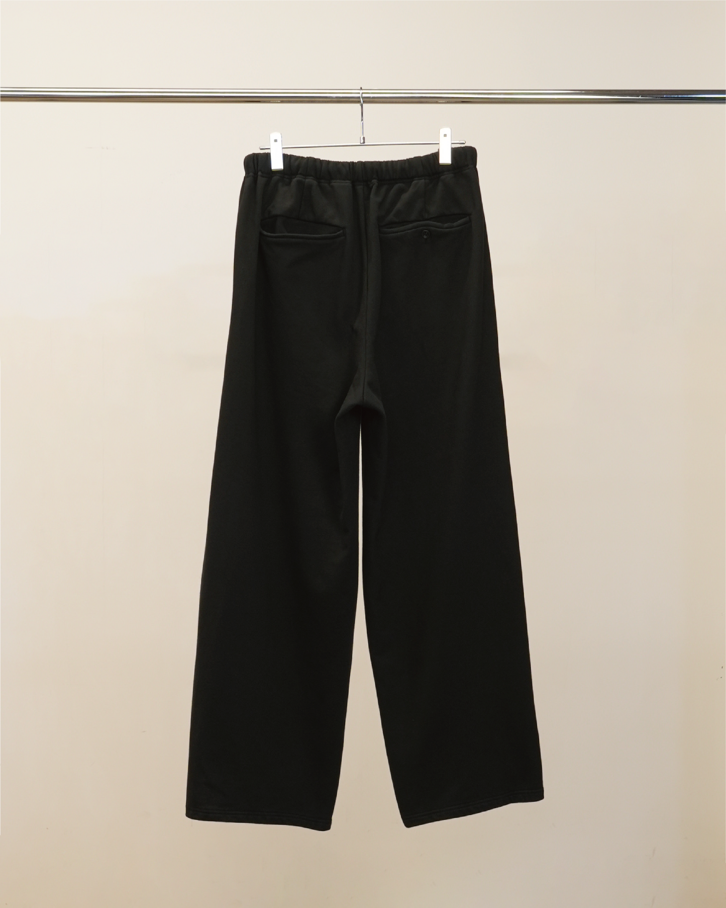 2TUCK SWEAT PANTS(BLACK)