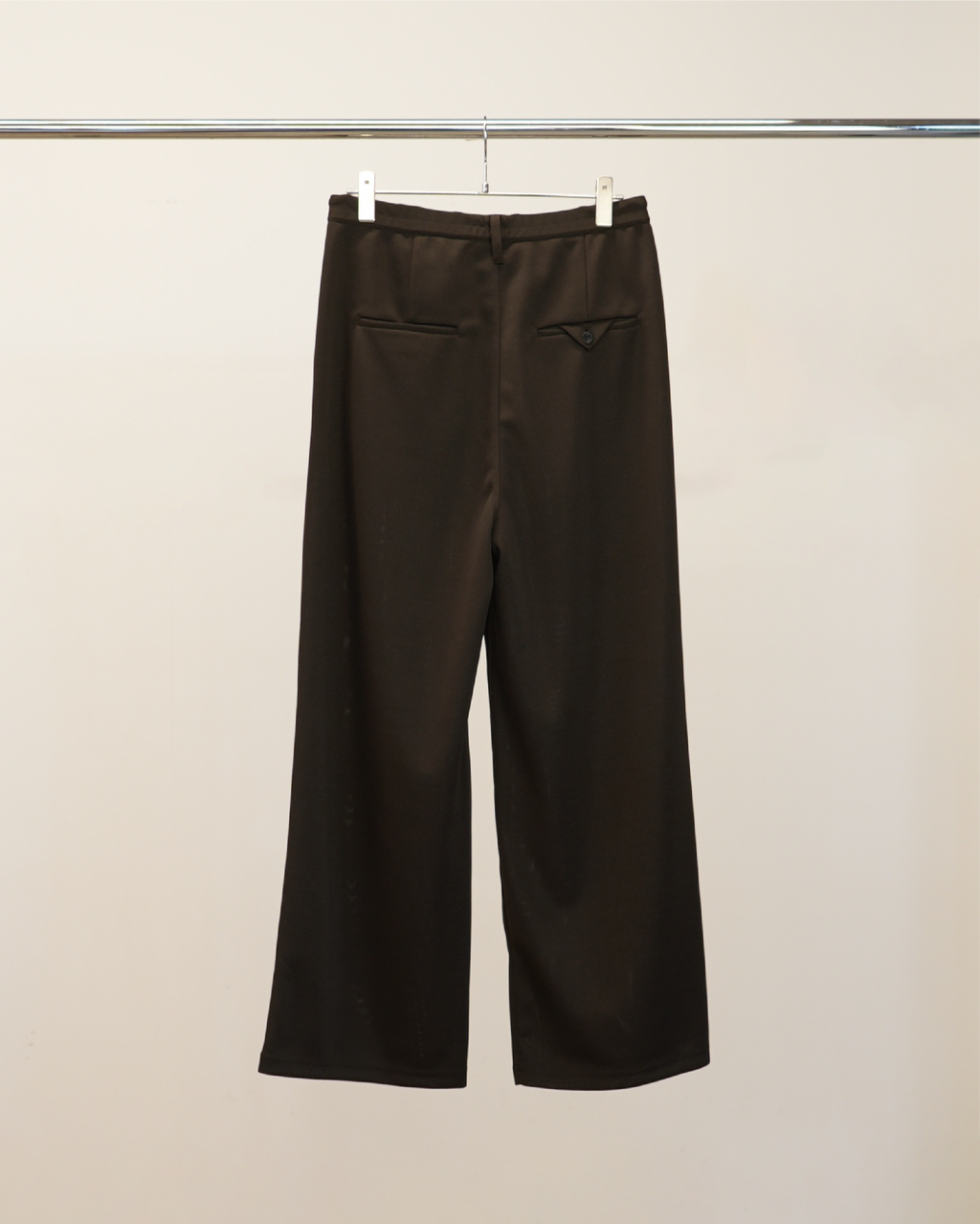 TRACK WIDE PANTS(BROWN)