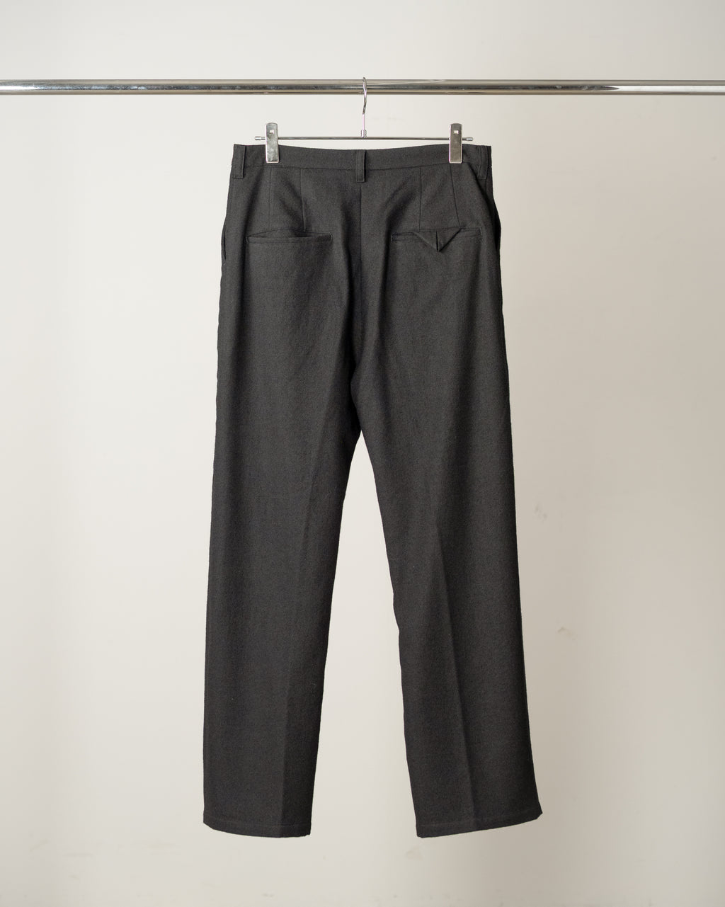 WOOL SLACKS(BLACK)