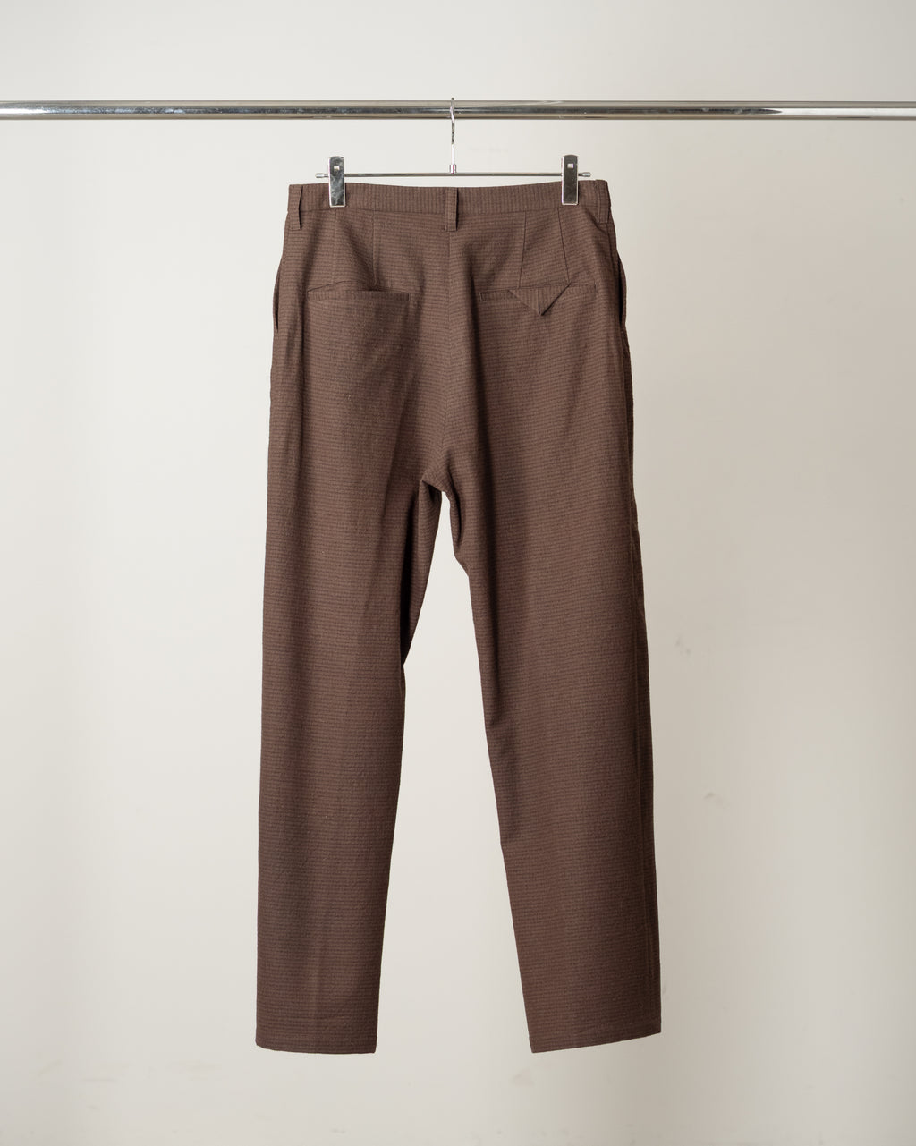 PLAID CHECK WOOL SLACKS(GRAPH CHECK)
