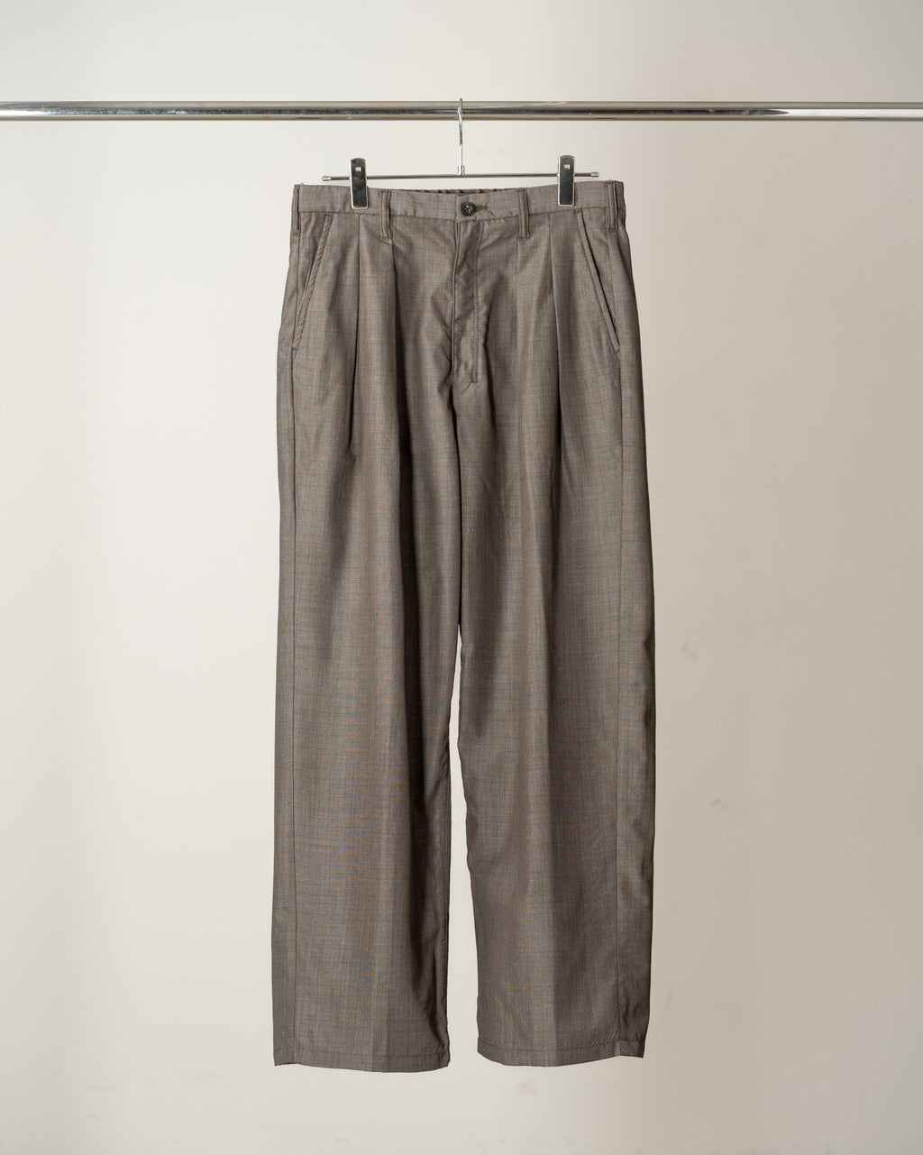 HAKEME WIDE SLACKS(BROWN)