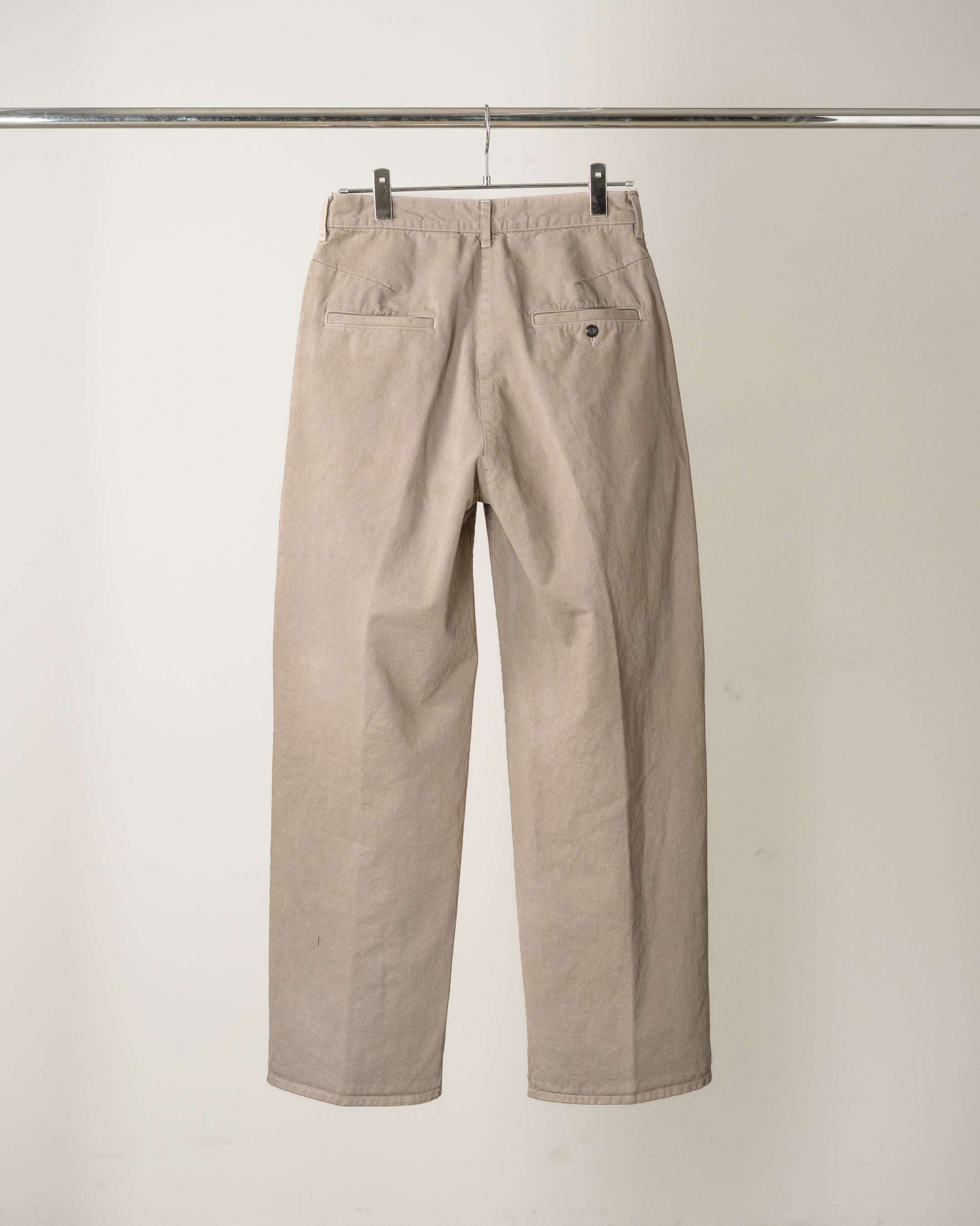 AGING CHINO SLACKS(GRAY) – ANCELLM