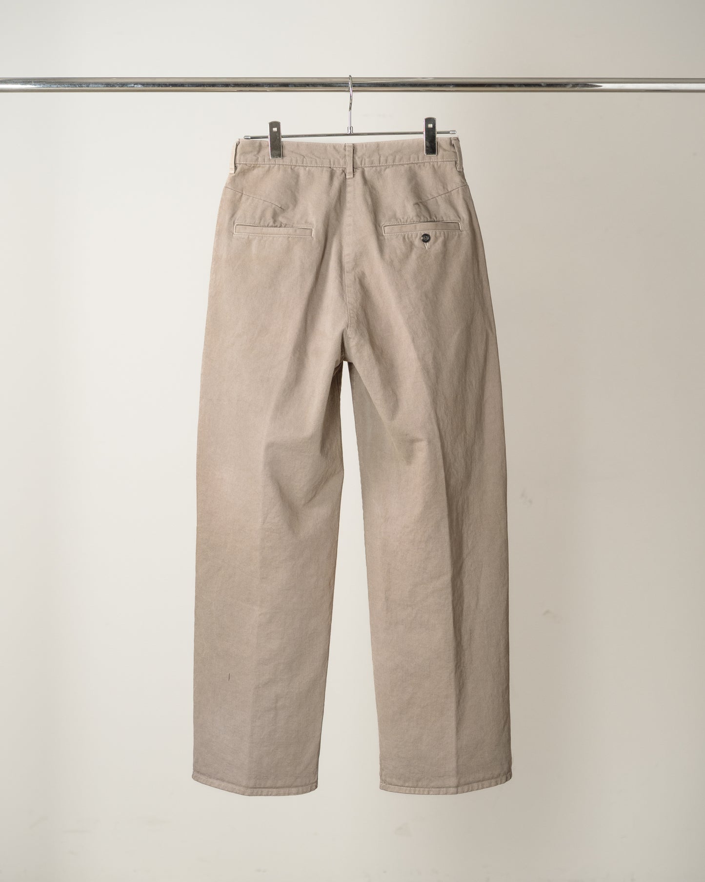 AGING CHINO SLACKS(GRAY)