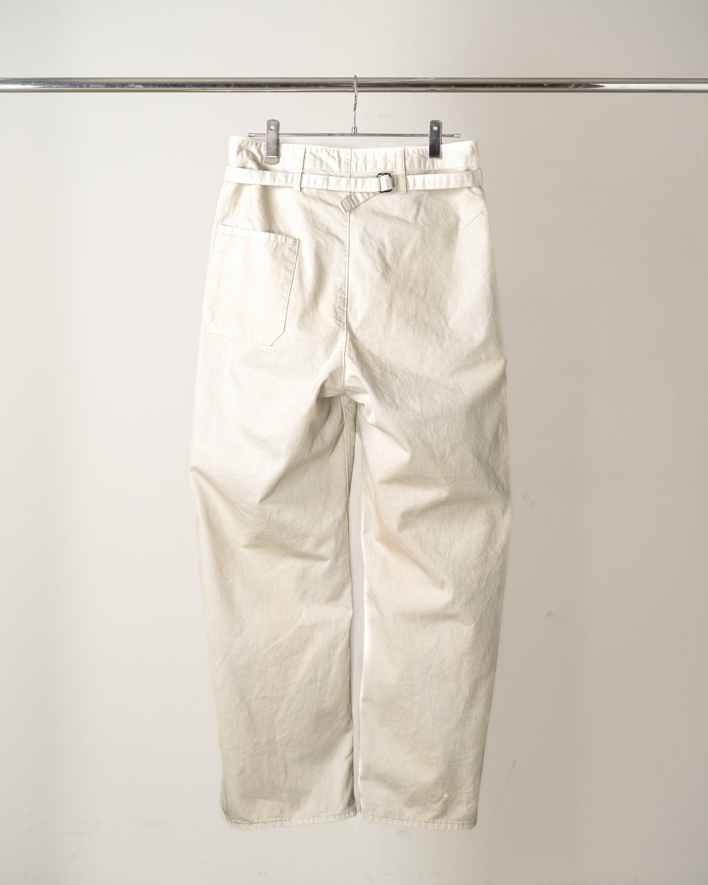 DENIM PAINTER PANTS(G.WHITE)