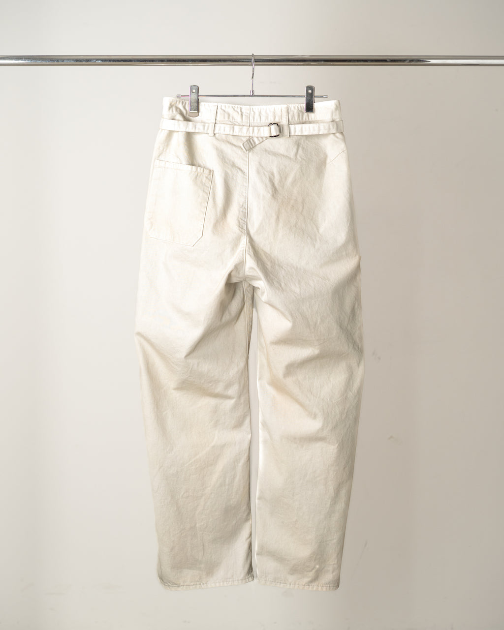DENIM PAINTER PANTS(G.WHITE)