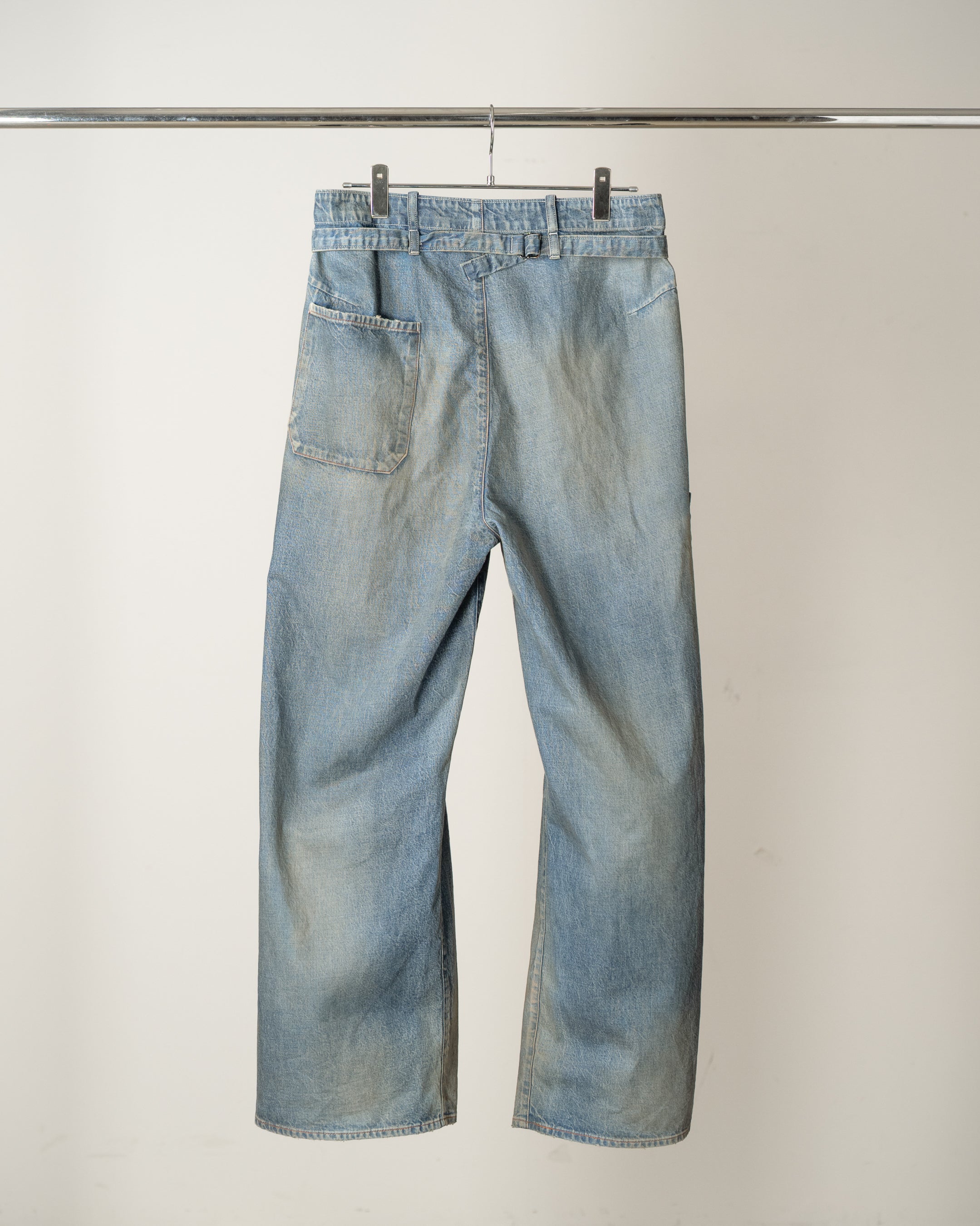 DENIM PAINTER PANTS(INDIGO) – ANCELLM