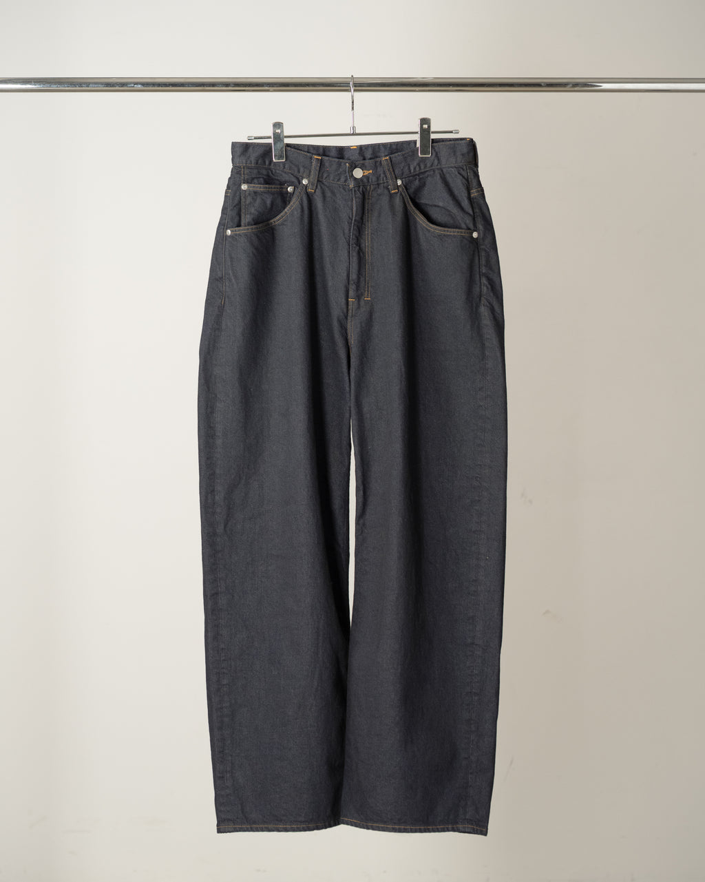 STRAIGHT WIDE DENIM PANTS OW