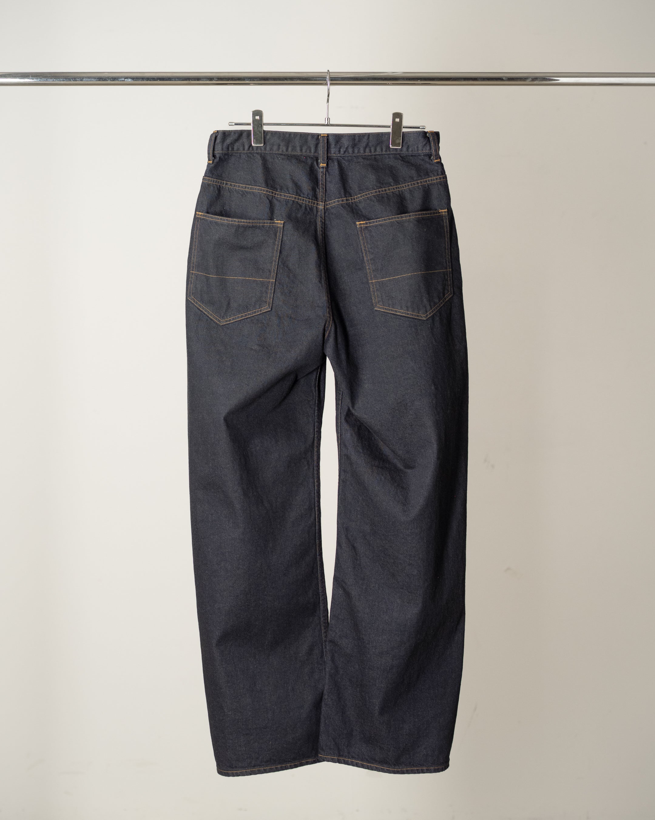 STRAIGHT WIDE DENIM PANTS OW – ANCELLM