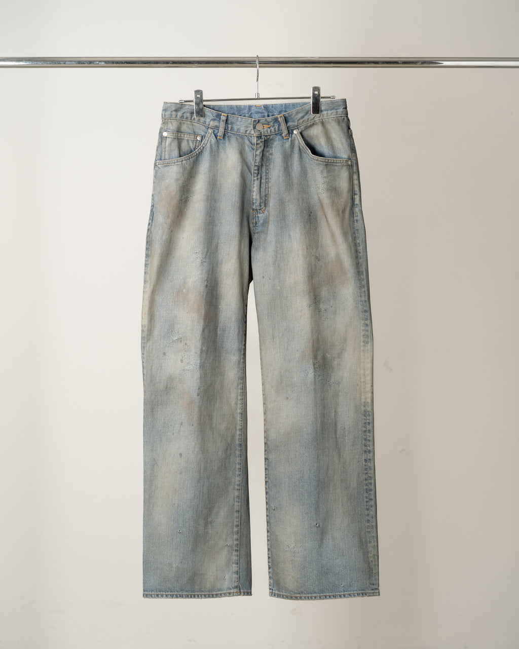 SHOE-CUT DENIM PANTS(INDIGO)