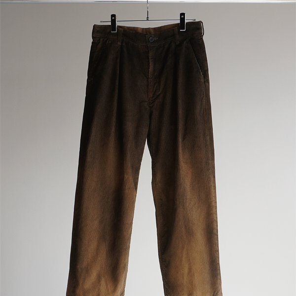 AGING CORDUROY PANTS(BROWN) – ANCELLM