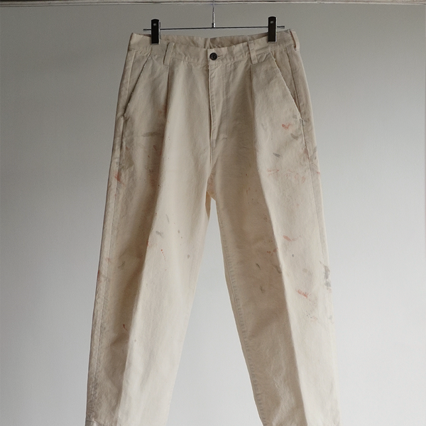 PAINT CHINO TROUSERS(BEIGE) – ANCELLM