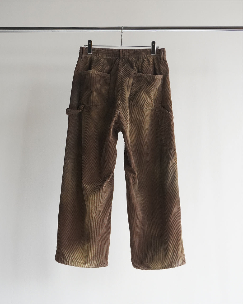 CORDED VELVETEEN PAINTER PANTS(BROWN)