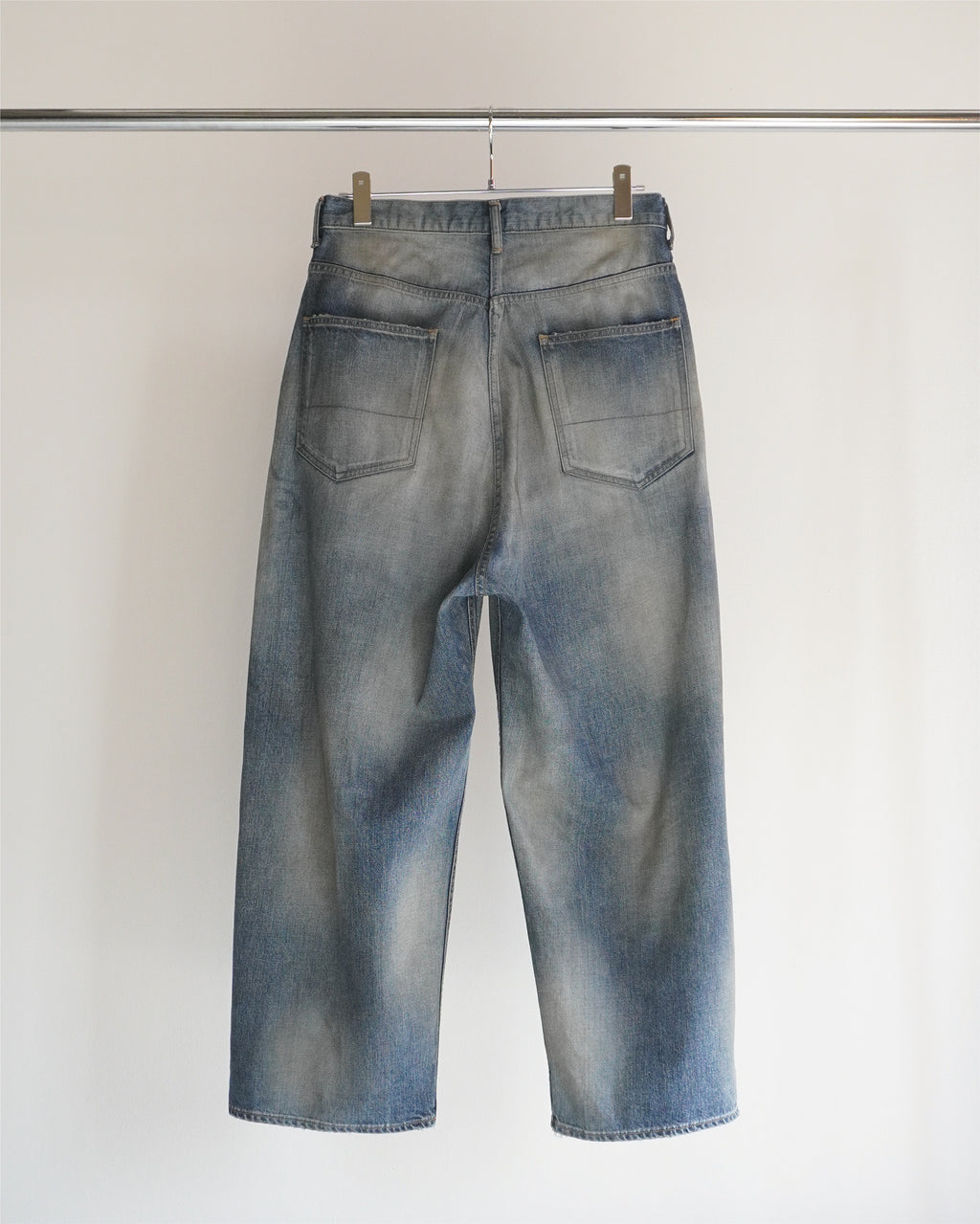 AGING WIDE DENIM 5P PANTS(INDIGO)