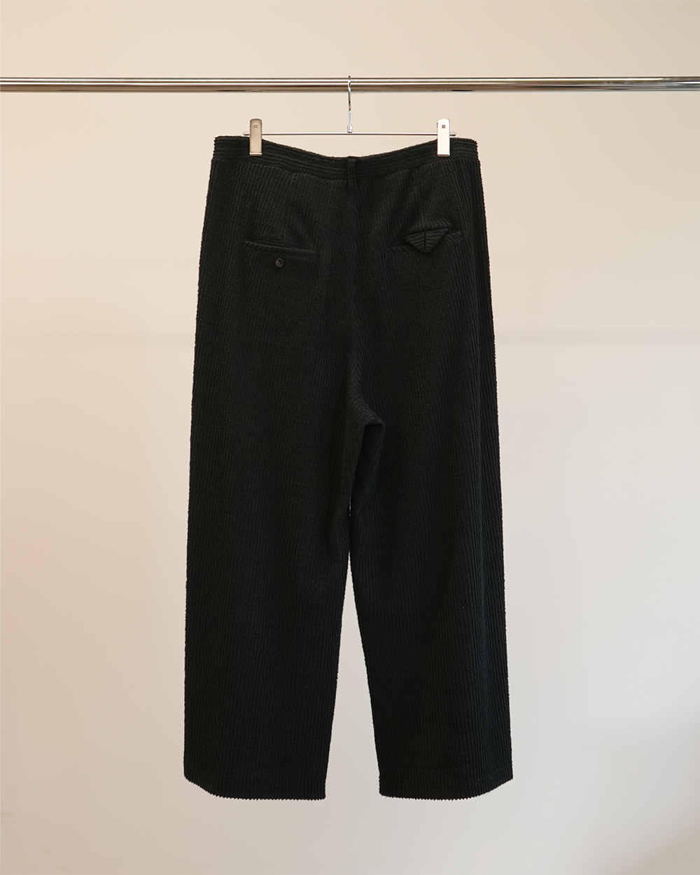 ancellm CUT STRIPE EASY SLACKS サイズ1 ancellm CUT STRIPE EASY SLACKS サイズ1