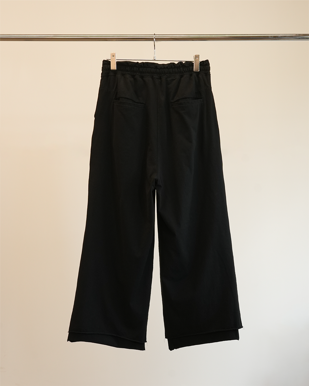 DRAPE WIDE EASY CUT SLACKS – ANCELLM DRAPE WIDE EASY CUT SLACKS – ANCELLM