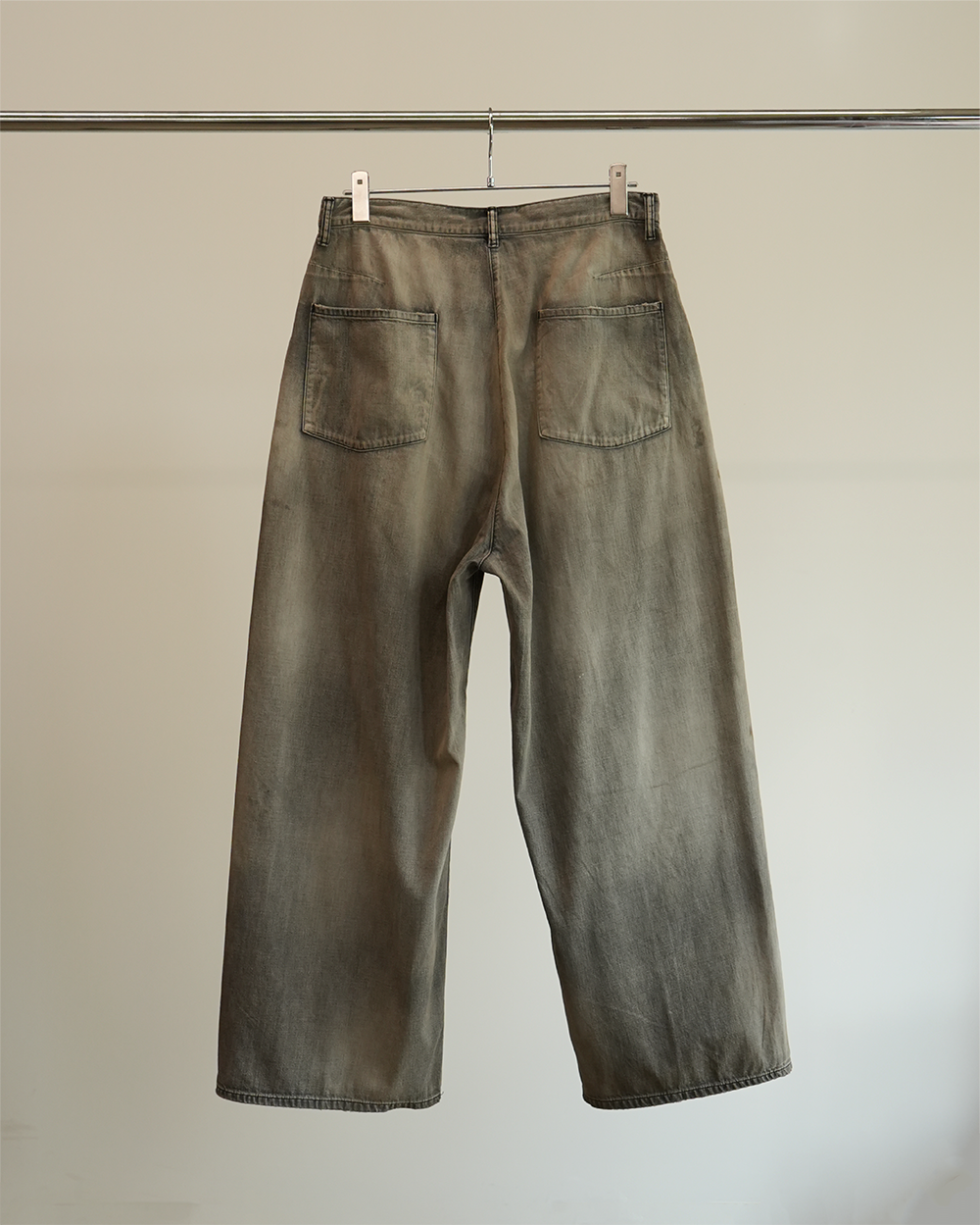 LIGHT OZ WIDE STRAIGHT DENIM PANTS(BLACK) – ANCELLM LIGHT OZ WIDE STRAIGHT DENIM PANTS(BLACK) – ANCELLM