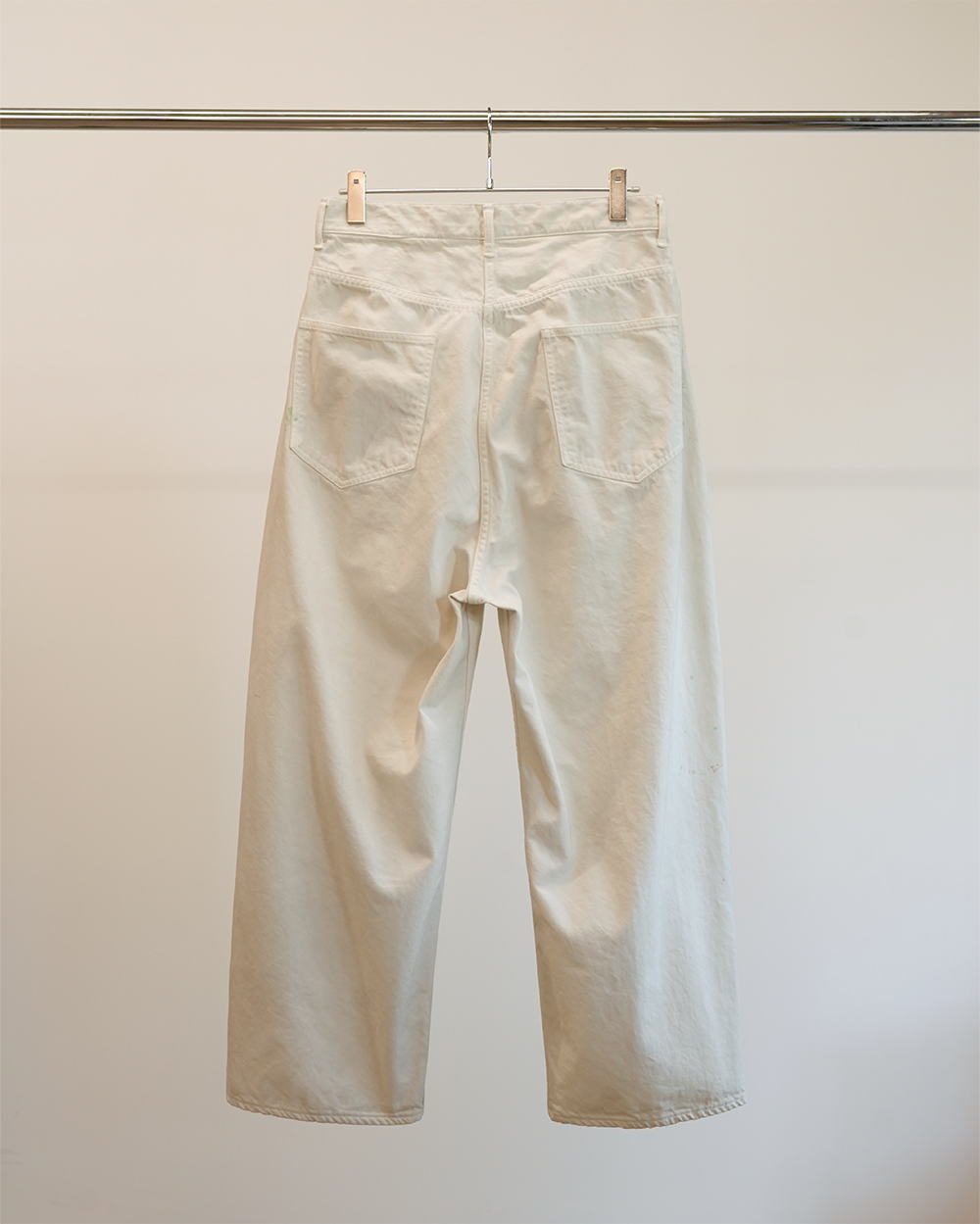 AGING WIDE 5P DENIM PANTS(WHITE)