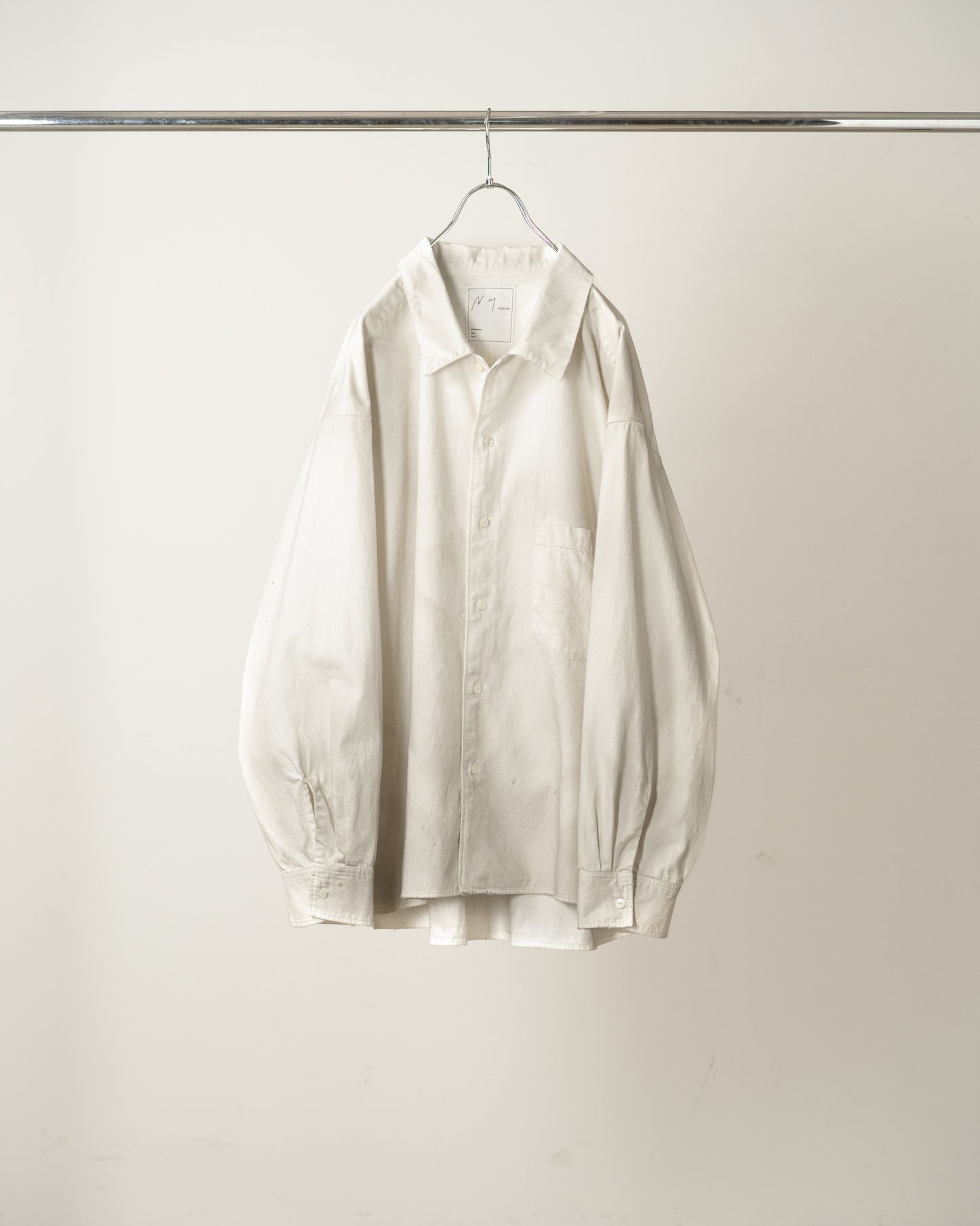 L.T OZ DENIM SHIRT(G.WHITE)